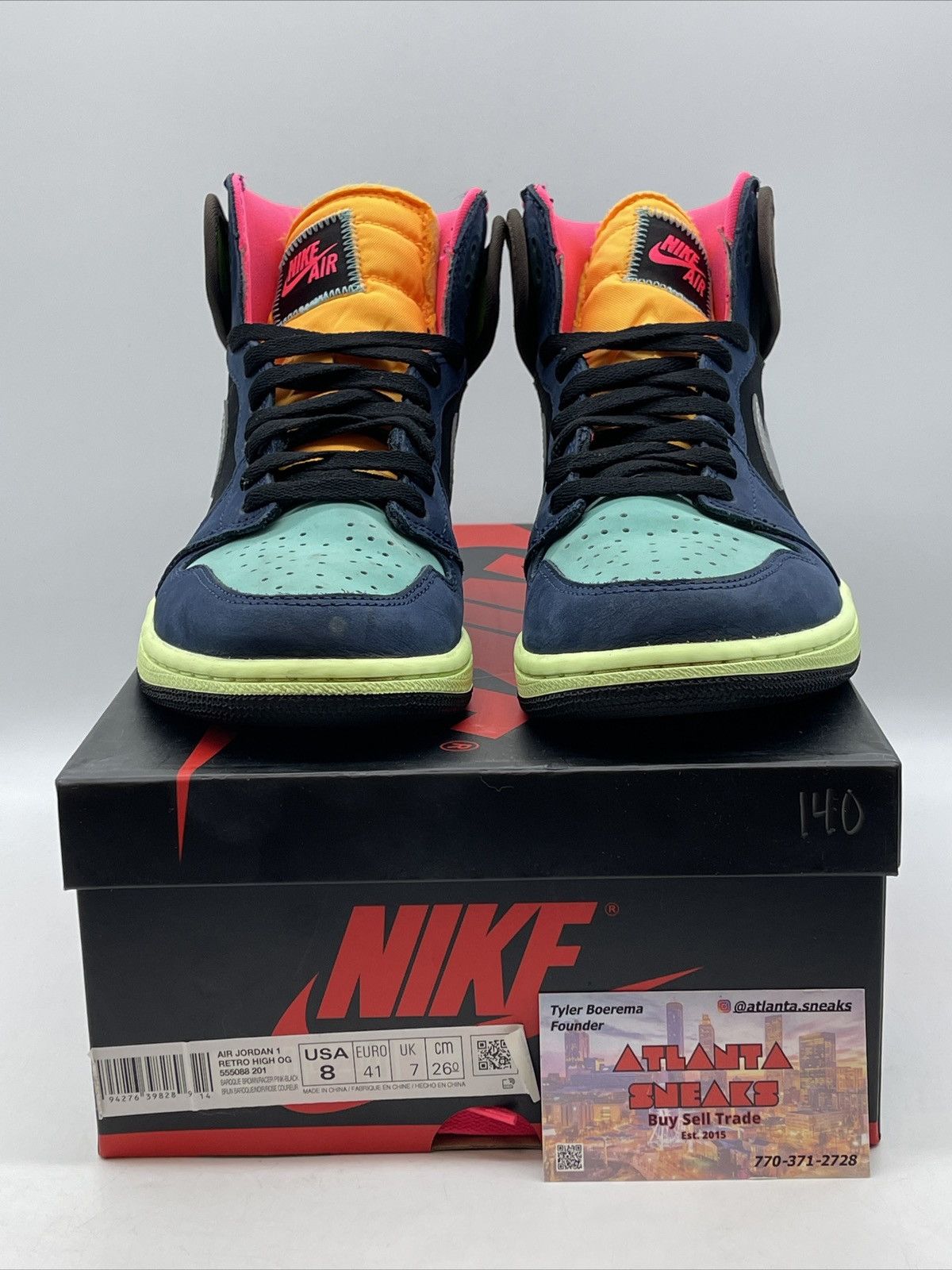 Nike Air Jordan 1 high Tokyo bio hack Size US 8 / EU 41 - 2 Thumbnail