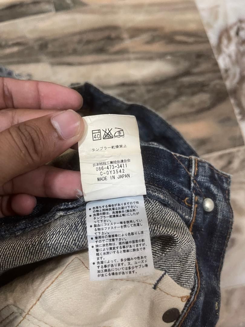 Eternal Japanese Brand Eternal Distressed Jeans Inspired by Kapital Size US 32 / EU 48 - 20 Thumbnail