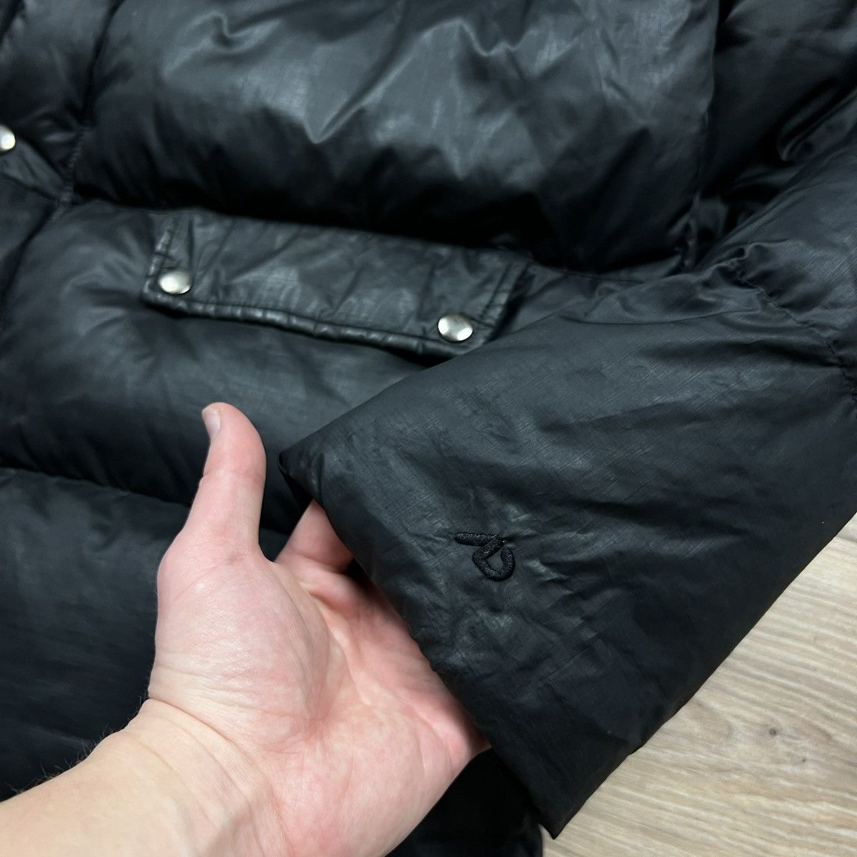 Nike 00s Nike Swoosh Vintage Drill Oversized Puffer Down Jacket Size US XL / EU 56 / 4 - 7 Thumbnail