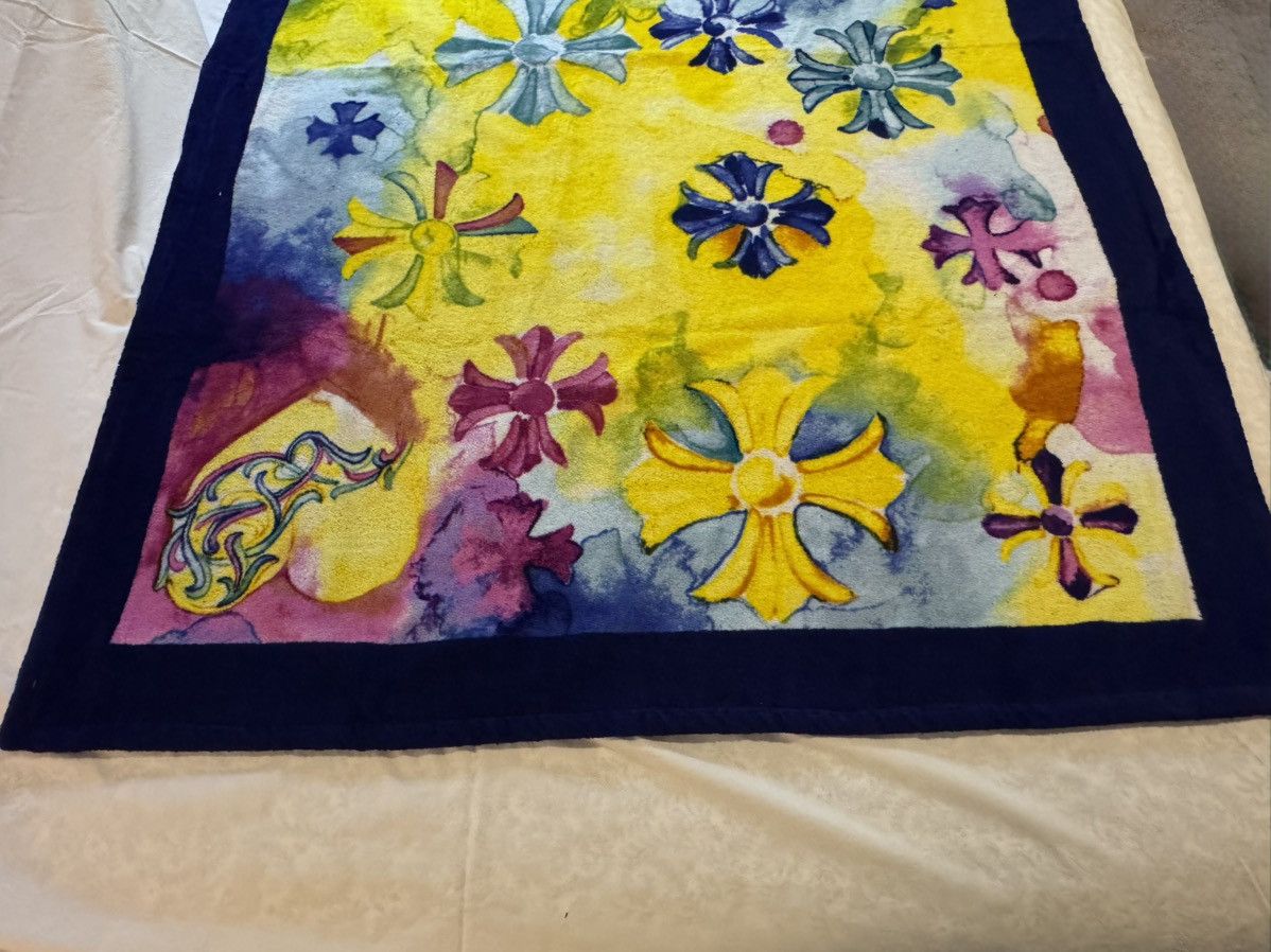 Chrome Hearts Watercolor Beach Towel