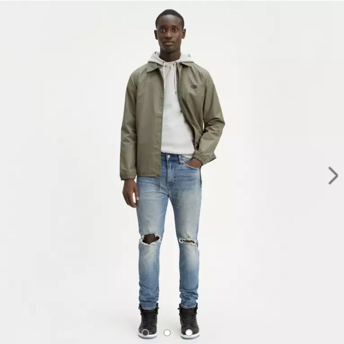 Levi's Levis 510 Skinny Jeans Size US 30 / EU 46 - 7 Thumbnail