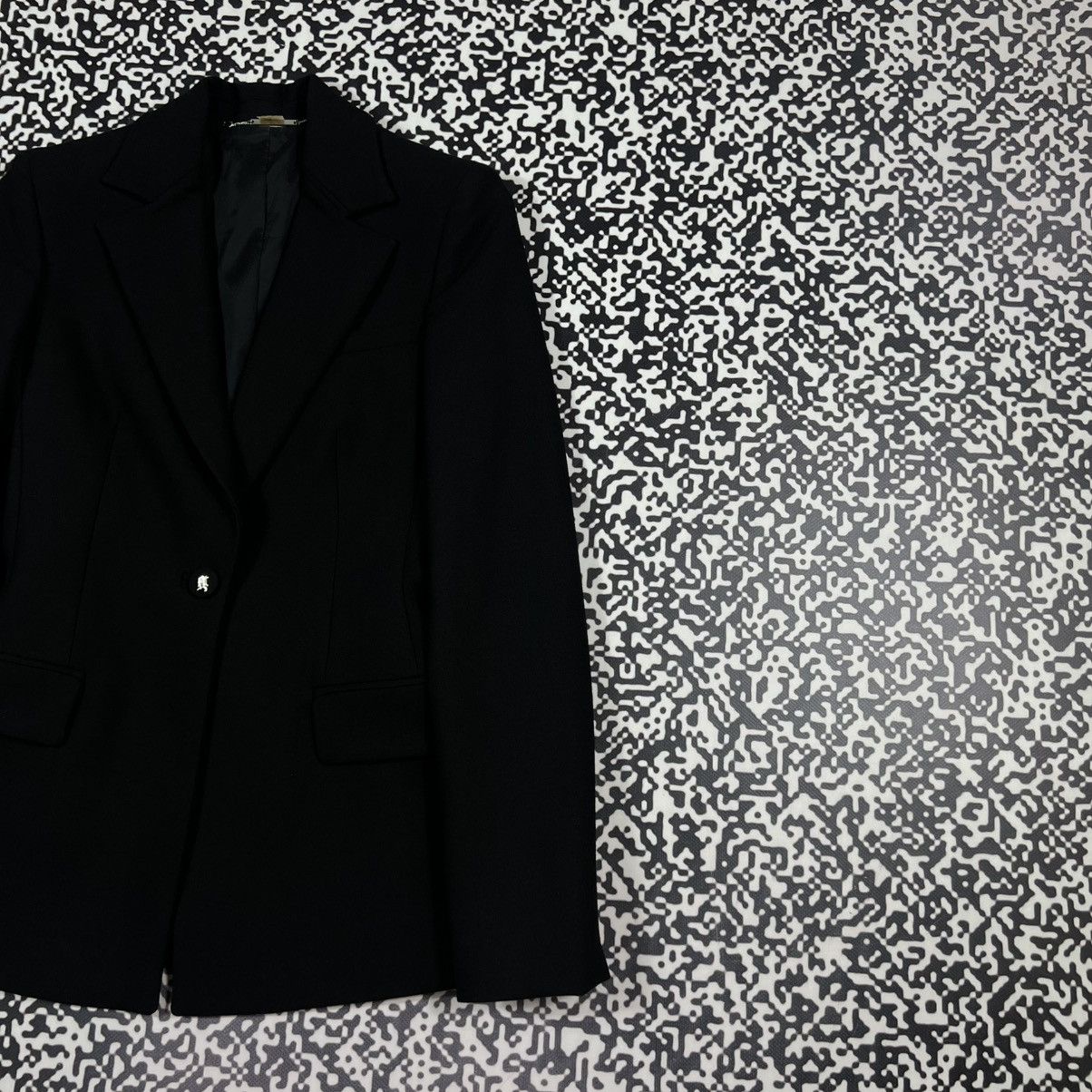 Versace Vintage 90s Gianni Versace Couture G Logo Luxury Blazer Size S / US 4 / IT 40 - 10 Thumbnail