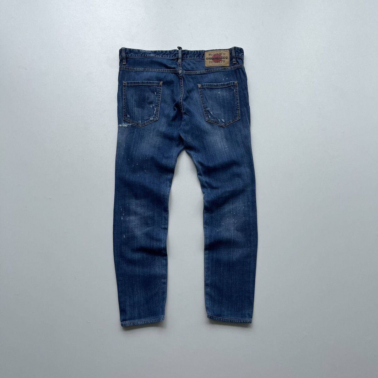 Dsquared2 Dsquared2 Distressed Japan Skinny Dan Stretch Jeans Blue Size US 36 / EU 52 - 3 Thumbnail