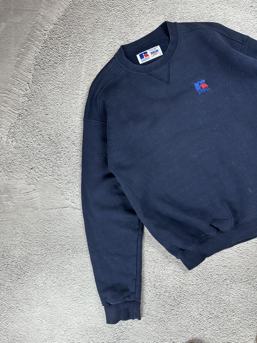 Russell Athletic × Vintage Vintage Russel Athletic High Faded Distressed Sweatshirt 90s Size US S / EU 44-46 / 1 - 3 Thumbnail