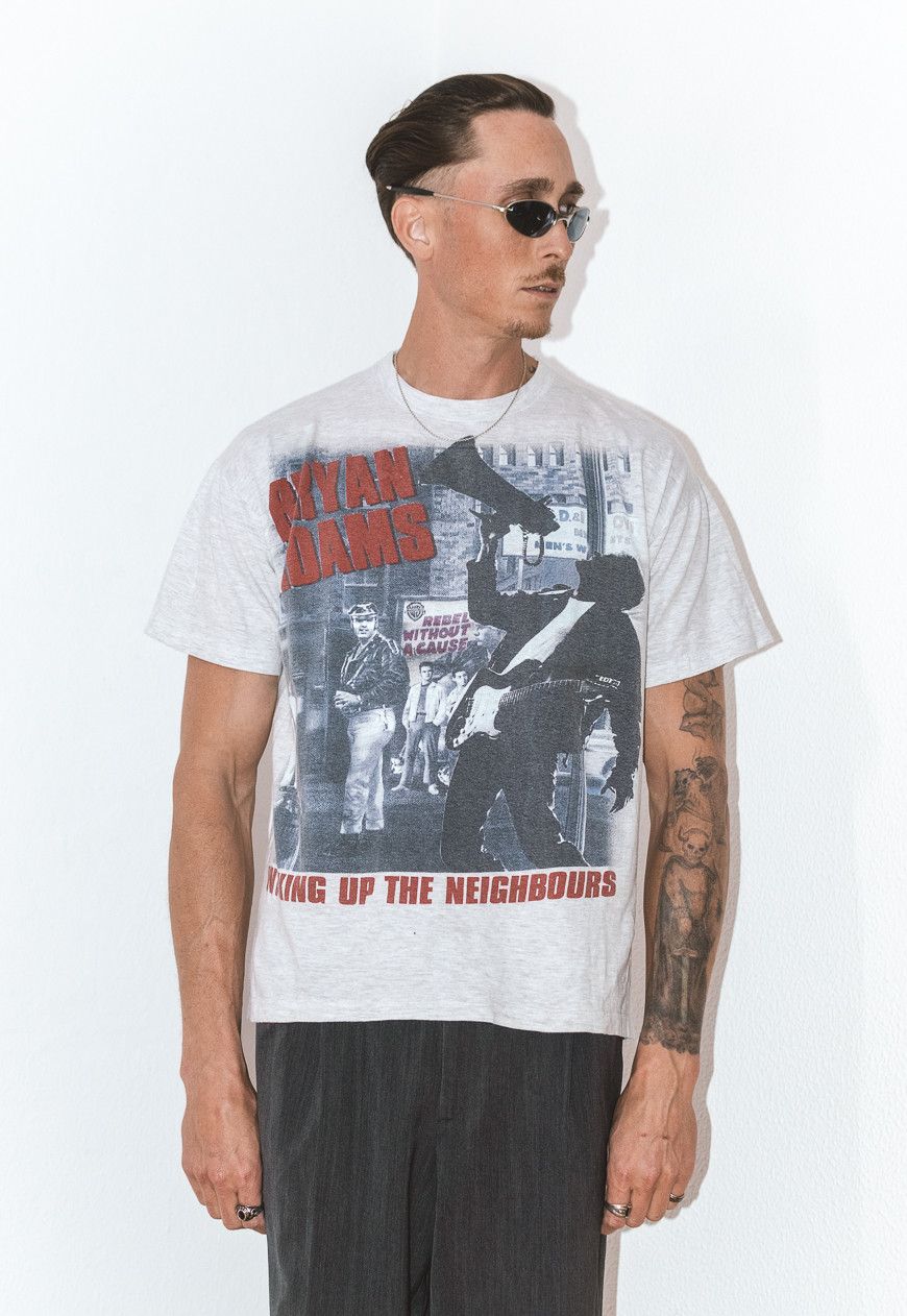Band Tees × Vintage Rare 90s Bryan Adams Vintage Graphic 90s T shirt Size US M / EU 48-50 / 2 - 5 Thumbnail