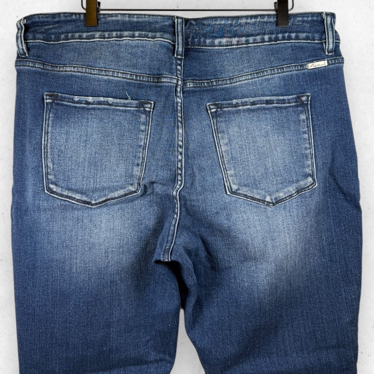 Other KanCan Jeans Women's 20 Skinny Mid Rise Stretch Raw Hem Size 42" / US 20 - 7 Thumbnail