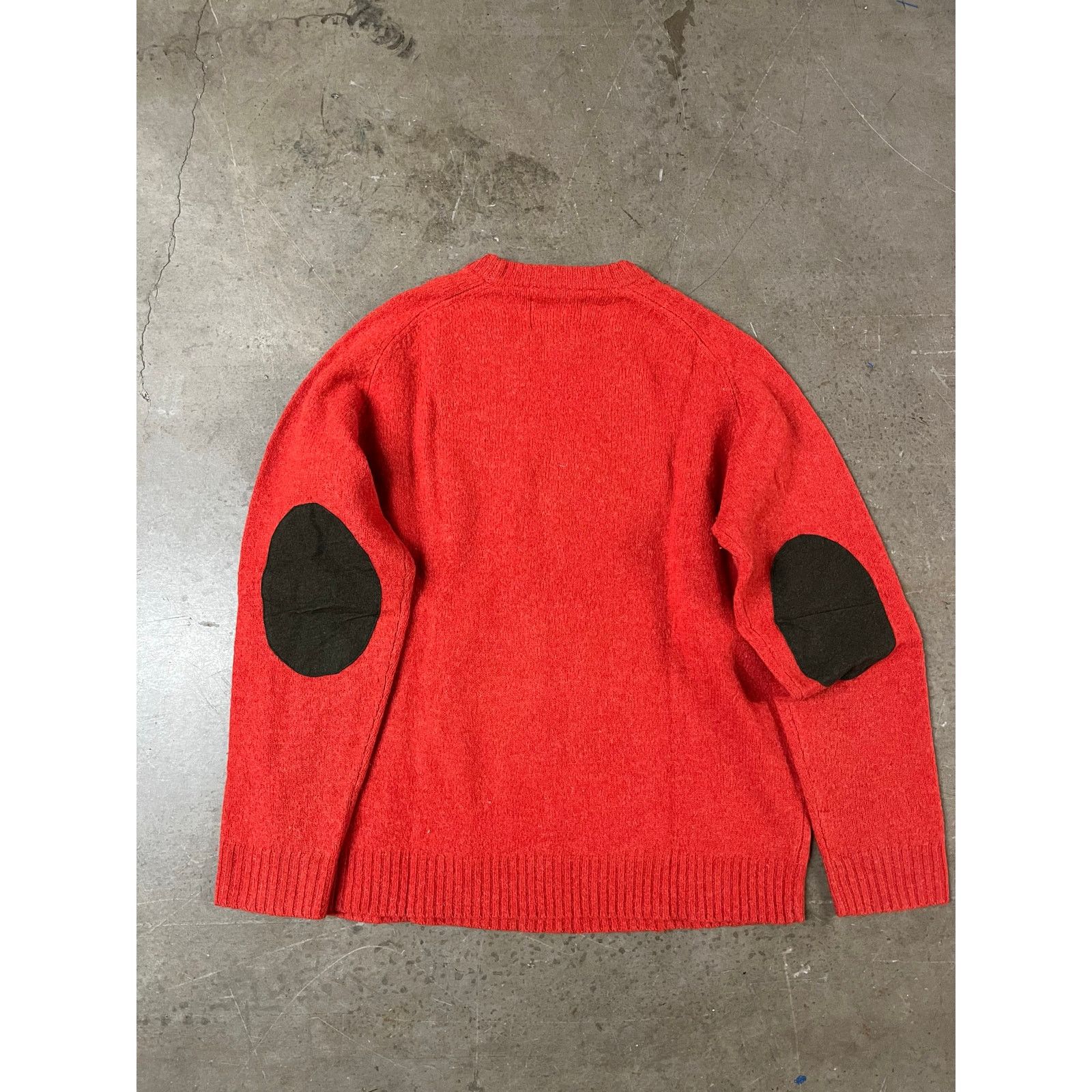 Woolrich Woolen Mills Woolrich - Wool sweater / XL / Orange Size US XL / EU 56 / 4 - 3 Thumbnail