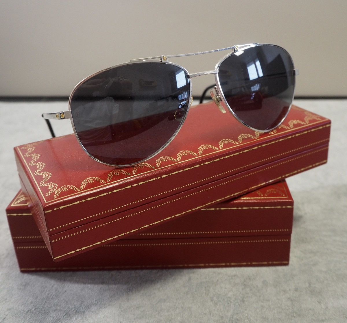 Cartier Cartier Santos sunglasses Size ONE SIZE - 2 Thumbnail