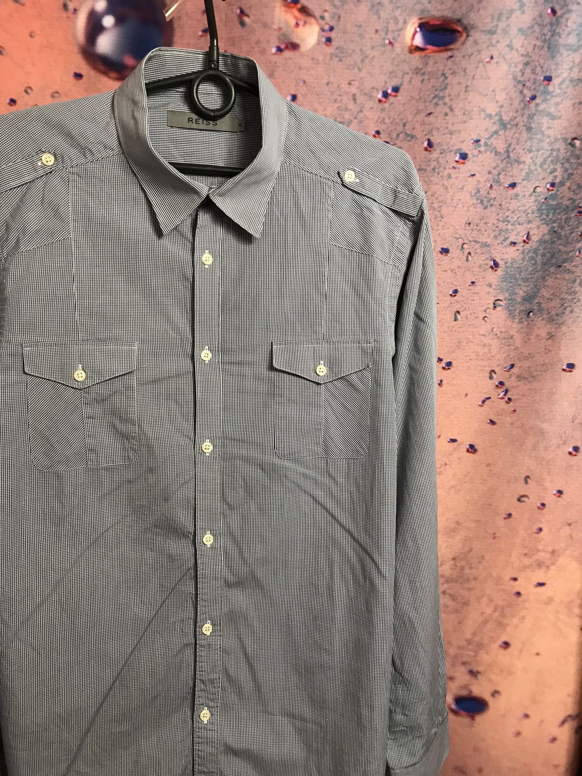 Reiss Reiss luxury streetwear shirt Size US L / EU 52-54 / 3 - 1 Thumbnail