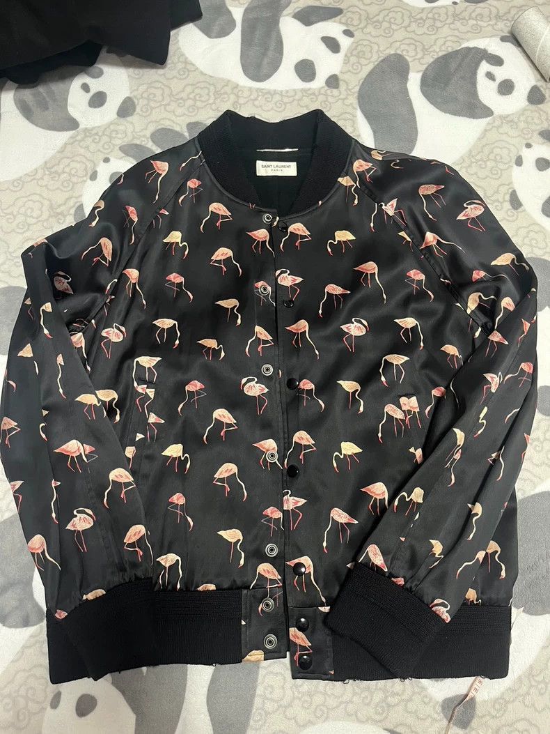 Saint Laurent Paris Saint Laurent Paris Leisure flamingo jacket-2506 Size US XL / EU 56 / 4 - 1 Thumbnail