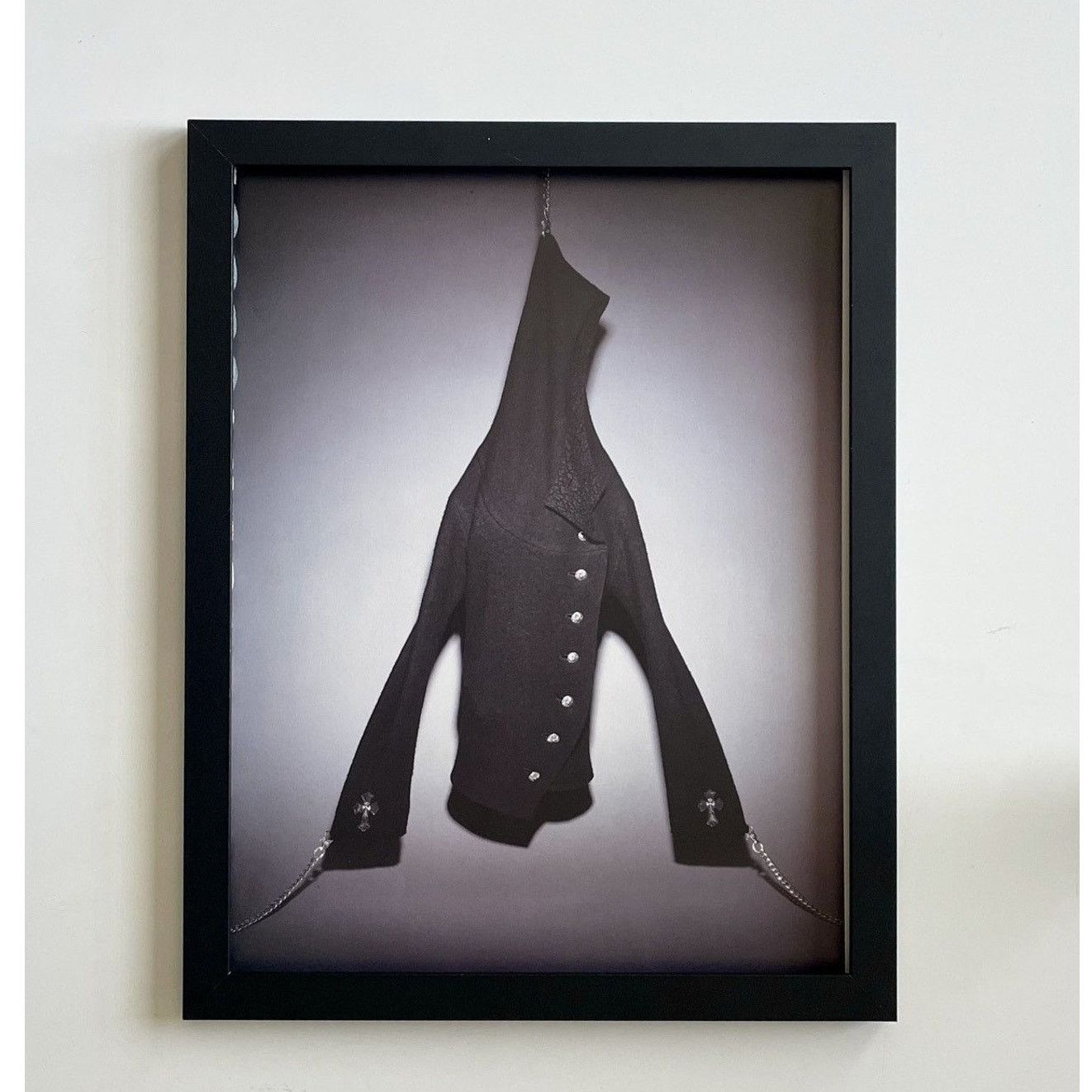 Chrome Hearts × Vintage Chrome Hearts jacket hung photo Poster framed 9x11 Size ONE SIZE - 1 Thumbnail