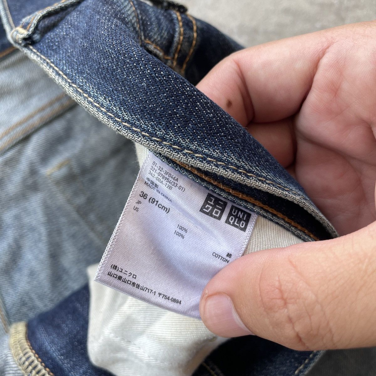 Japanese Brand Rusty🔥 Vintage Japanese Faded Distressed Denim Jeans Pants Size US 37 - 8 Thumbnail