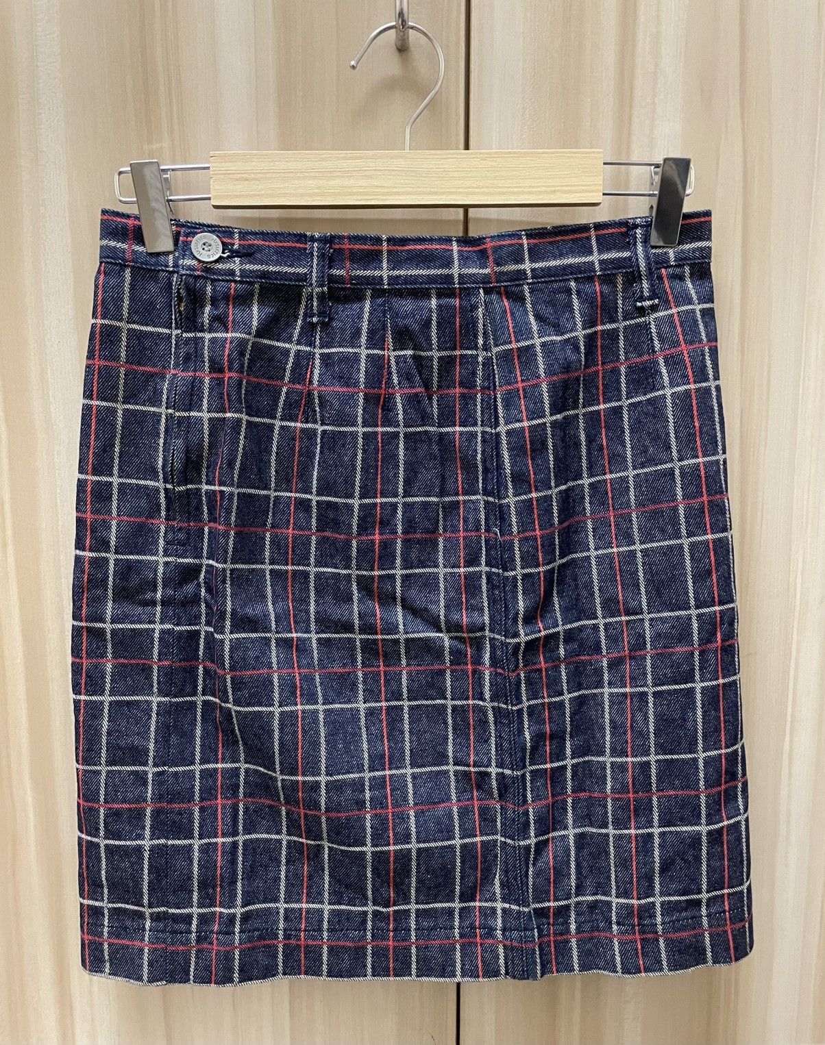 Hysteric Glamour Vtg Hysteric Glamour Denim Skirt Size 28" / US 6 / IT 42 - 1 Thumbnail