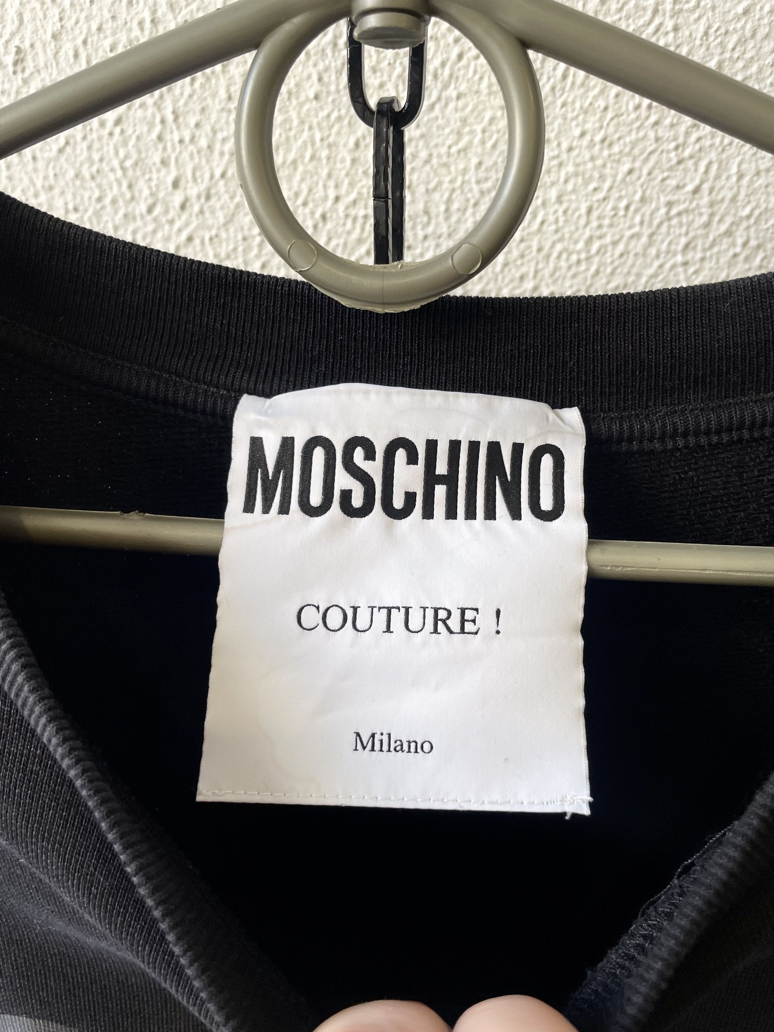 Moschino Rare Moschino black luxury Size US L / EU 52-54 / 3 - 3 Thumbnail