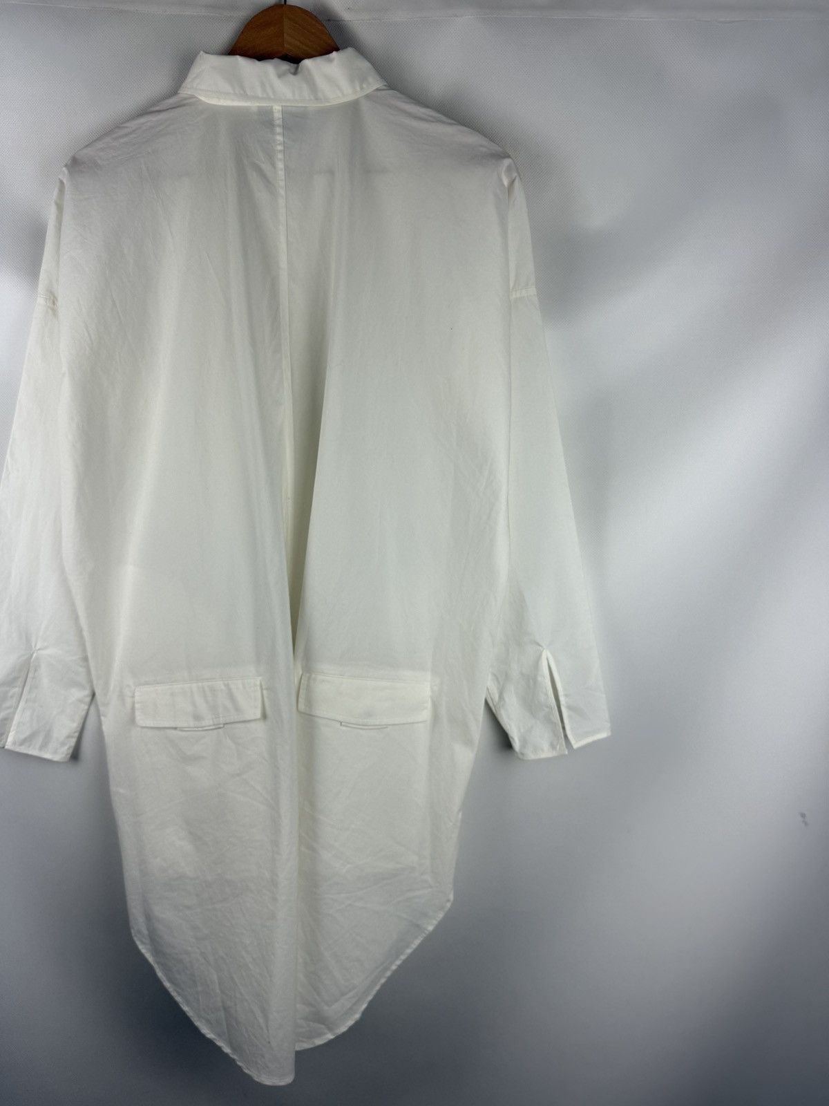 Acne Studios Acne Studios Lash Poplin Tech Oversize L/S Shirt Dress Size XS / US 0-2 / IT 36-38 - 21 Thumbnail