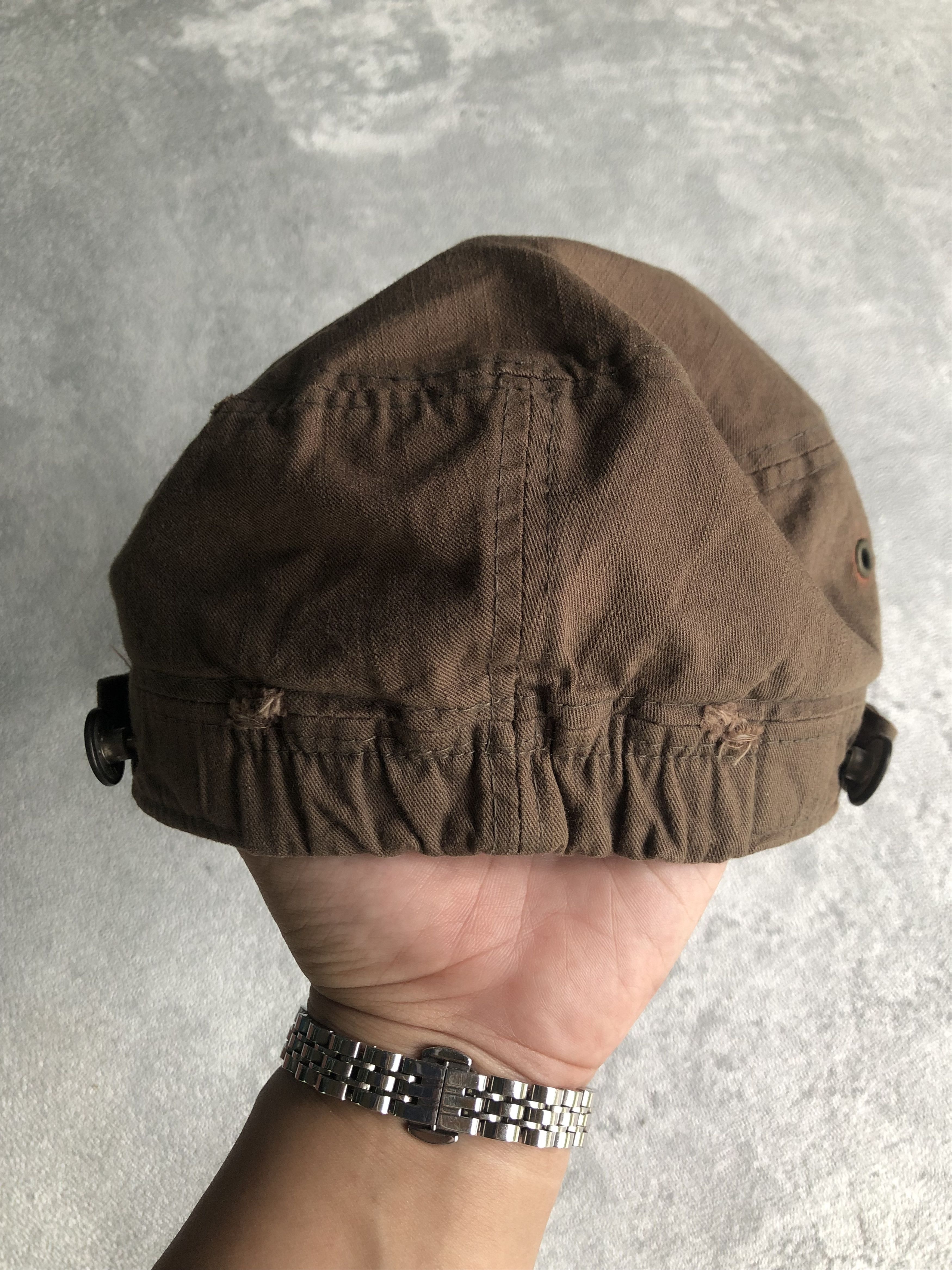 Japanese Brand Distressed Studded Gothic Hats Size ONE SIZE - 5 Thumbnail