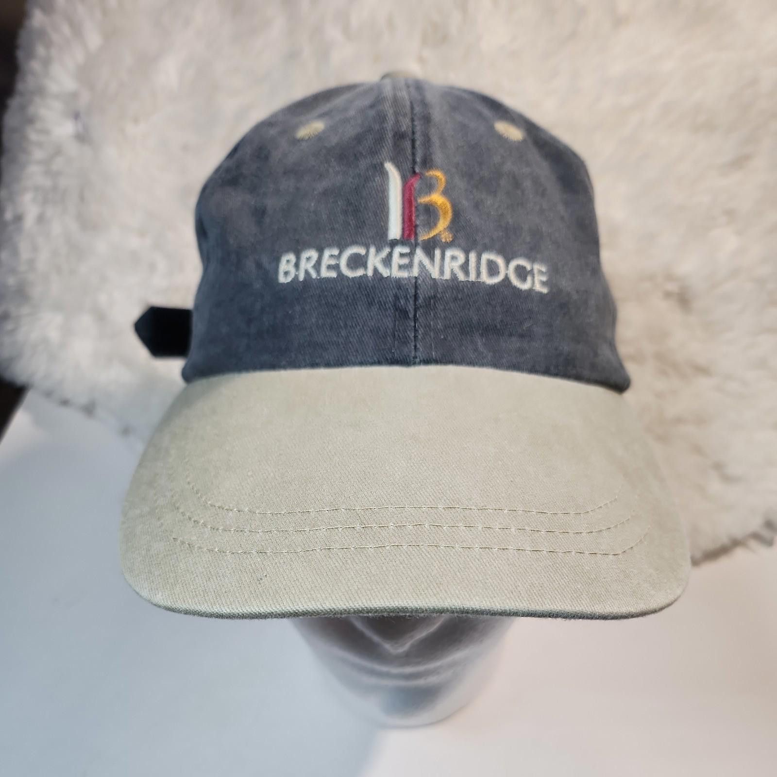 Arts & Science Breckenridge Ski Resort Black Tan Baseball Hat Adjustable Size ONE SIZE - 1 Thumbnail