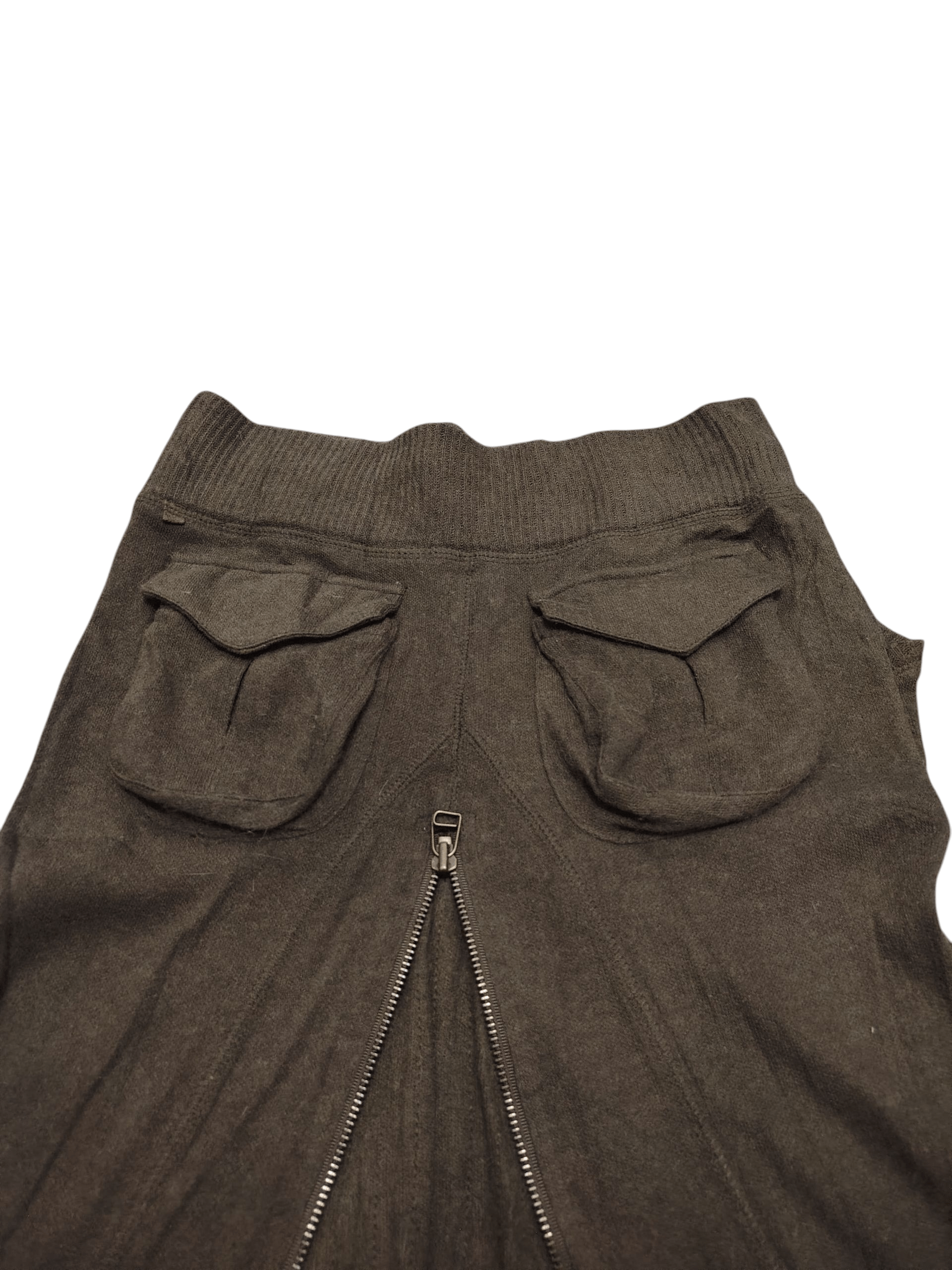 GOA 2000s Japanese G.O.A. Cargo Skirt Front&Back Zipper Size 28" / US 6 / IT 42 - 11 Thumbnail