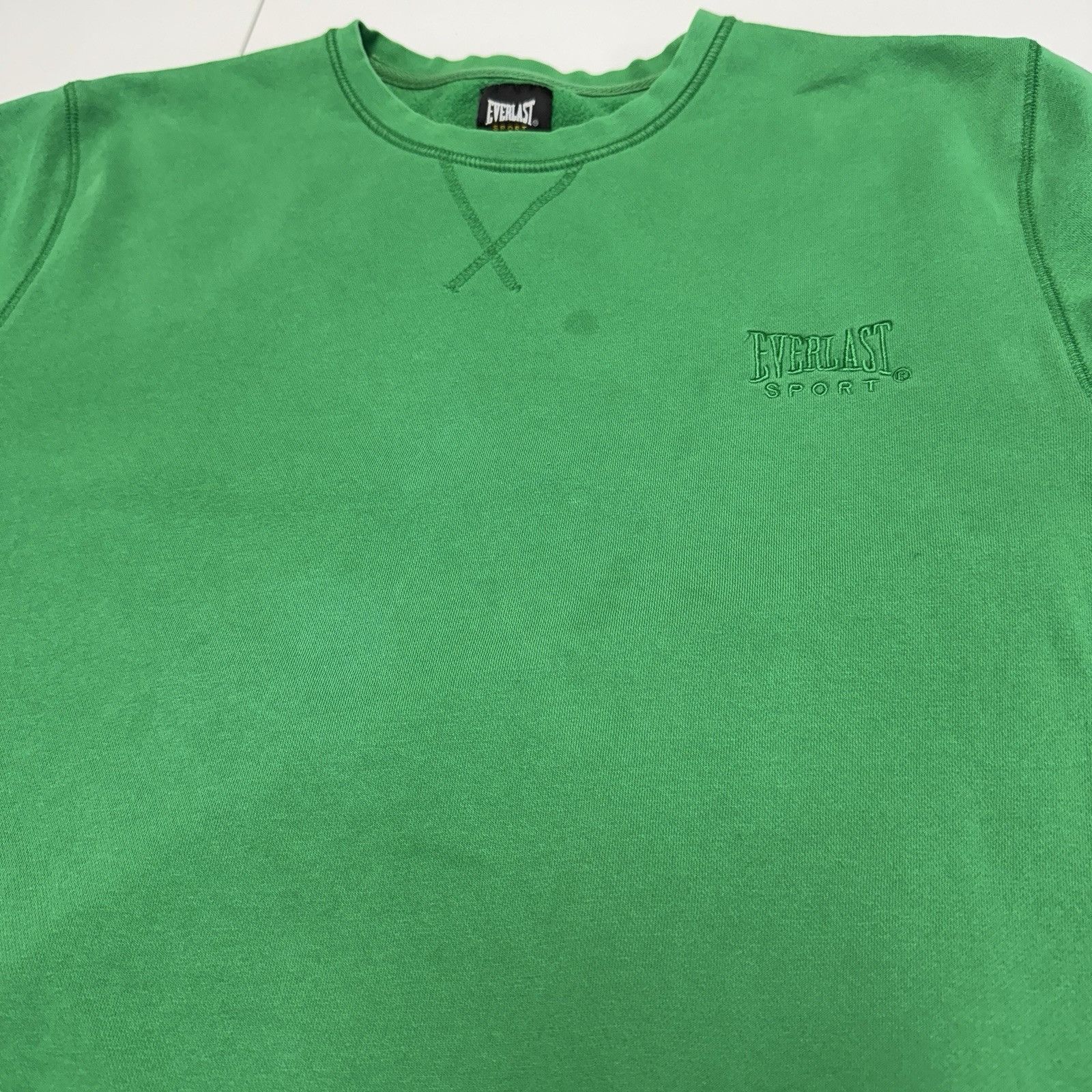 Everlast Everlast Sport Sweatshirt Green Crew Neck Single V Adult XL Size US XL / EU 56 / 4 - 5 Thumbnail