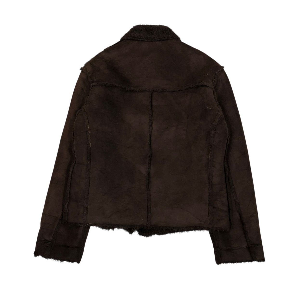 Paul Smith 🔥VINTAGE SHEARLING BIKER JACKET BLANKET PAUL SMITH MINK FUR Size US M / EU 48-50 / 2 - 2 Thumbnail