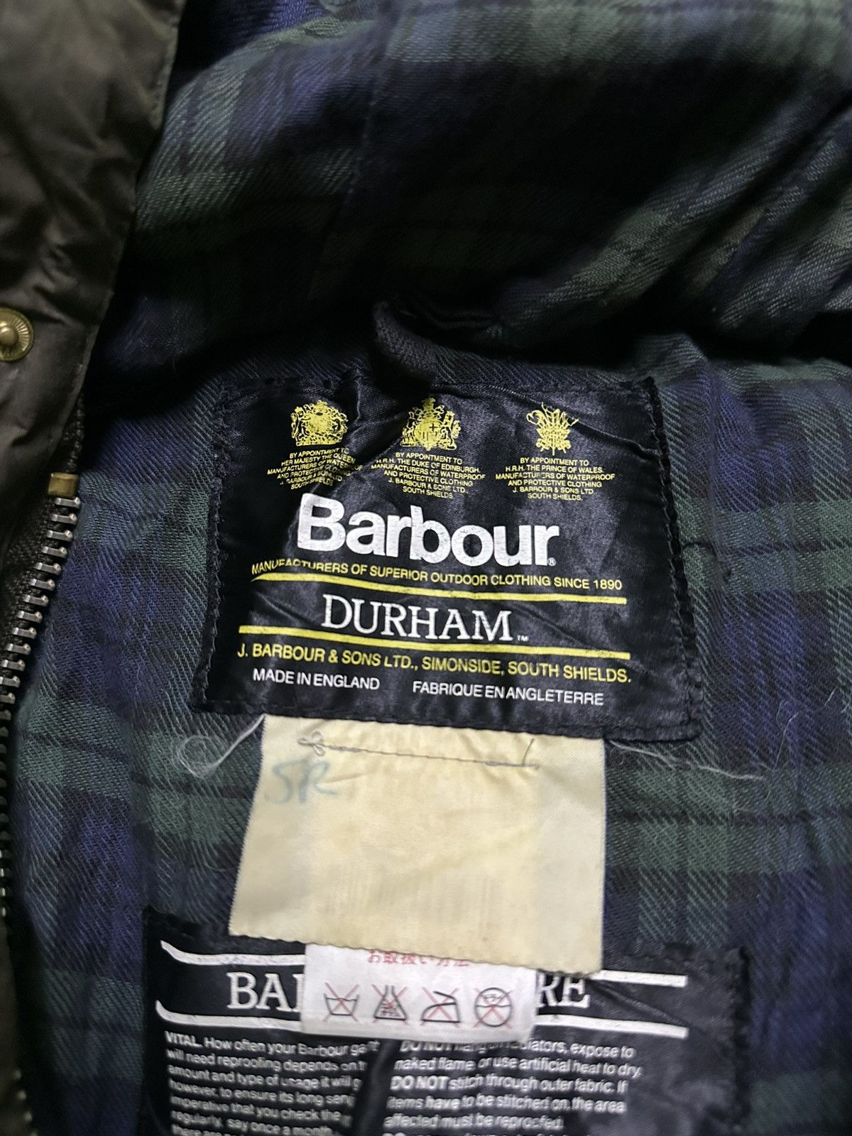 Barbour Barbour durham wax jacket Size US L / EU 52-54 / 3 - 8 Thumbnail