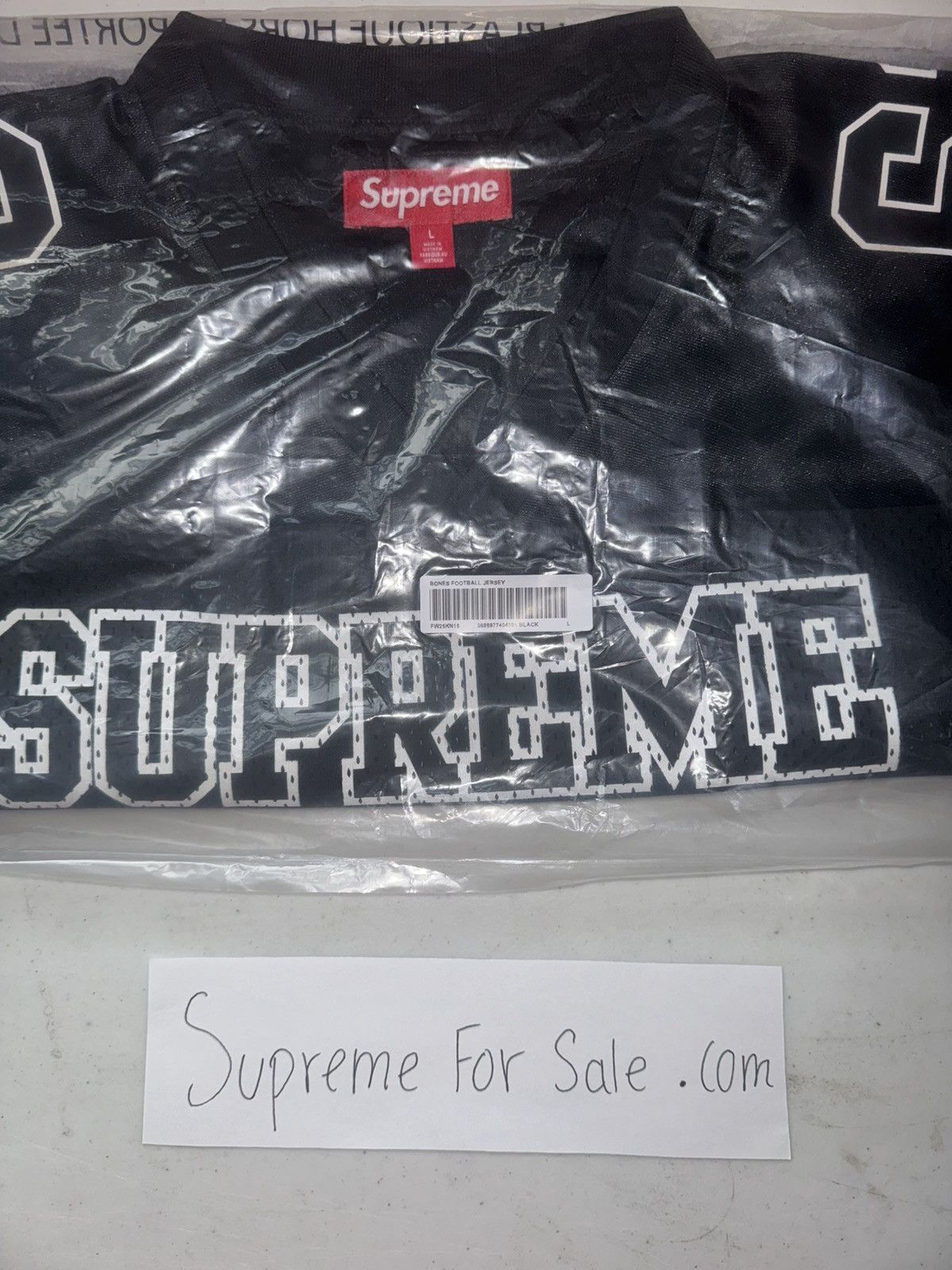Supreme Supreme Bones Football Jersey Size US L / EU 52-54 / 3 - 4 Thumbnail