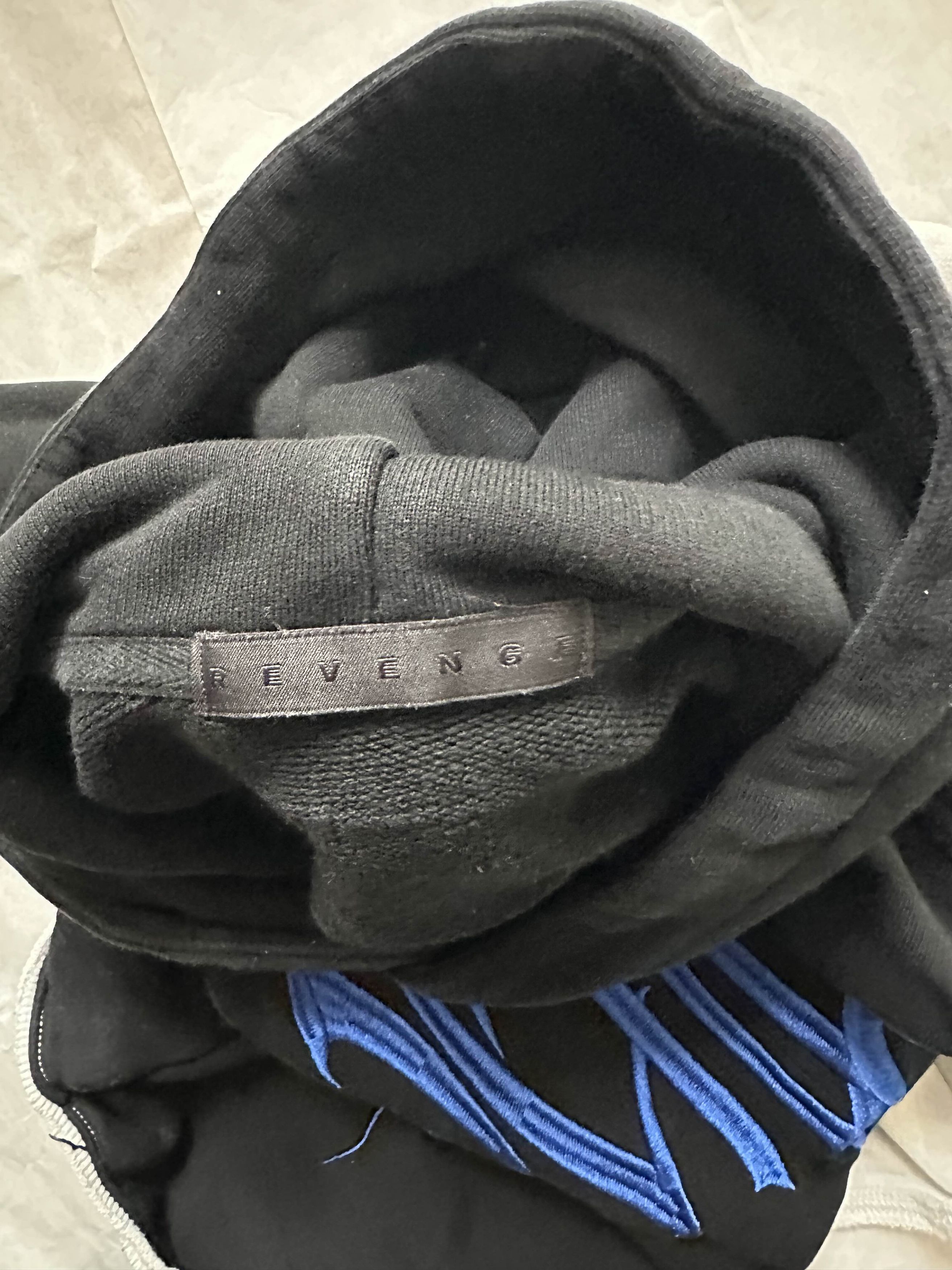 Revenge Revenge Black/White Split Hoodie Size US S / EU 44-46 / 1 - 4 Thumbnail
