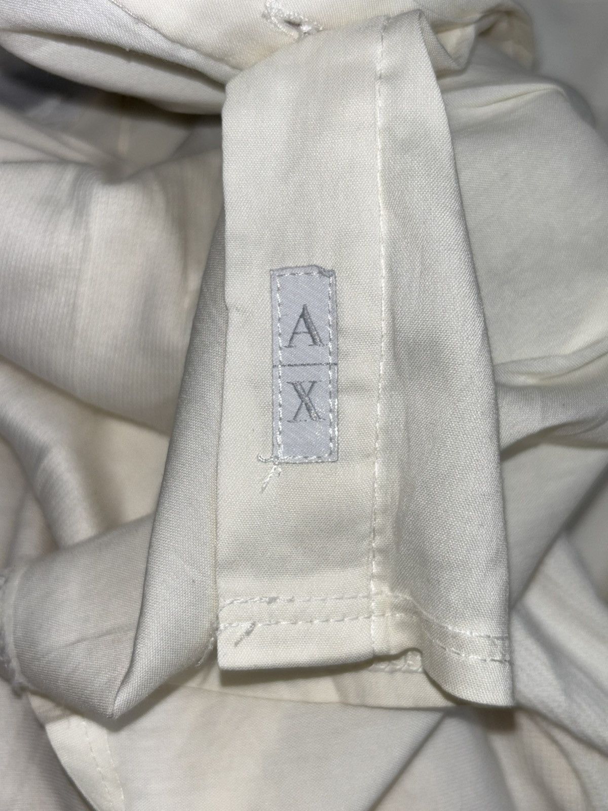 Armani Exchange ARMANI EXCHANGE White Shirt Size US XS / EU 42 / 0 - 7 Thumbnail
