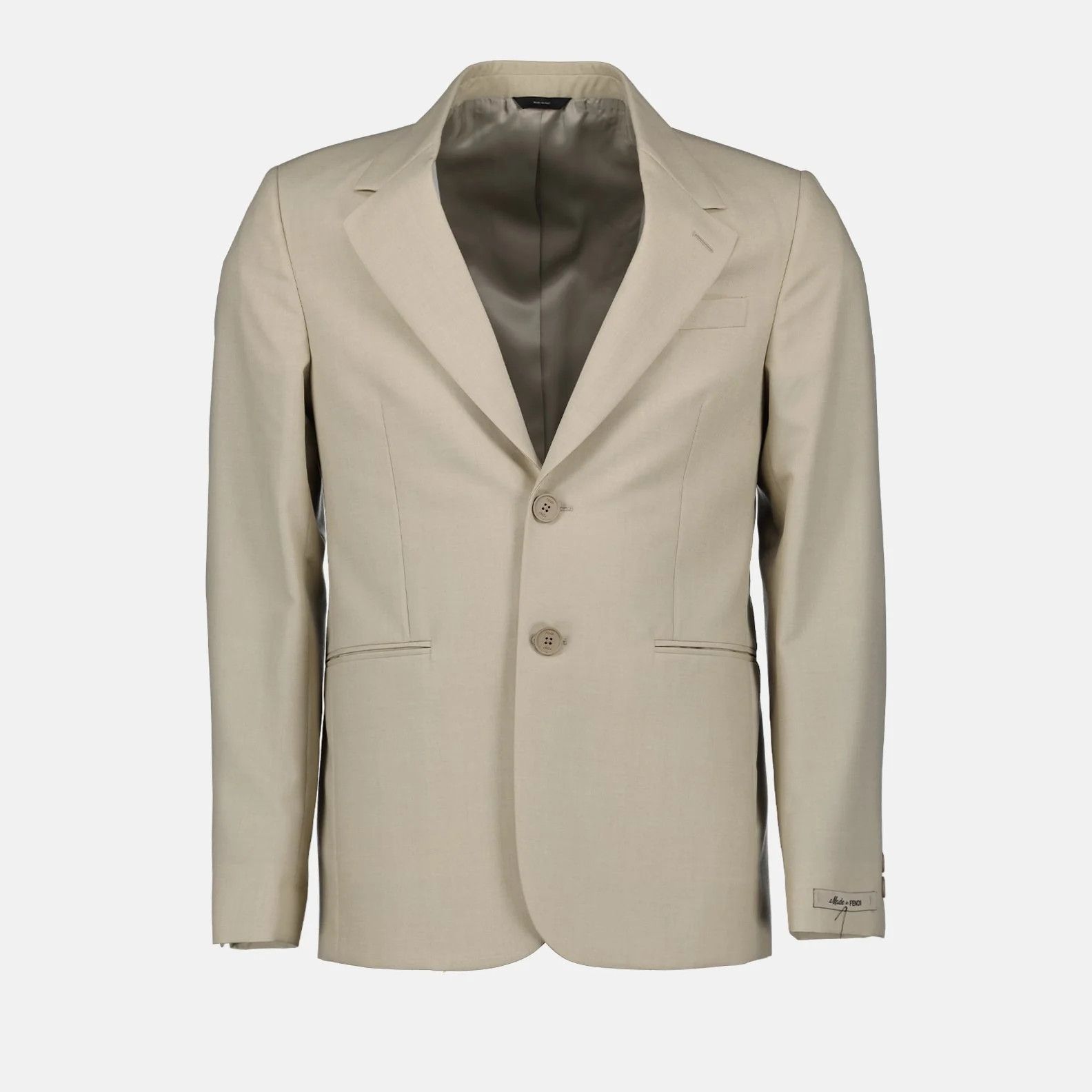 Fendi o1y0125 Blazer in Beige Size US M / EU 48-50 / 2 - 1 Thumbnail