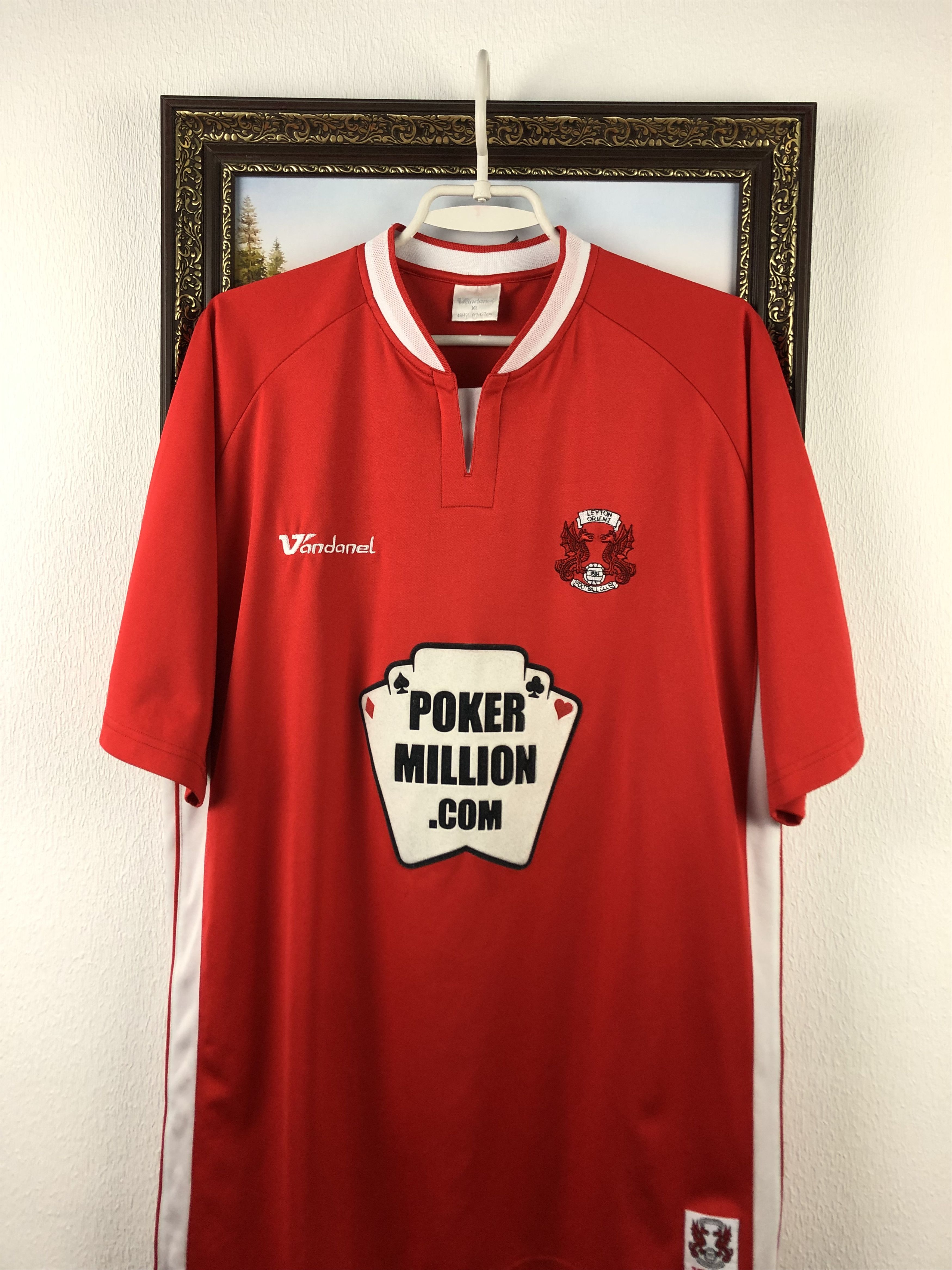 Vintage Leyton Orient Home football shirt 2006 Soccer Mens Jersey Size US XL / EU 56 / 4 - 2 Thumbnail