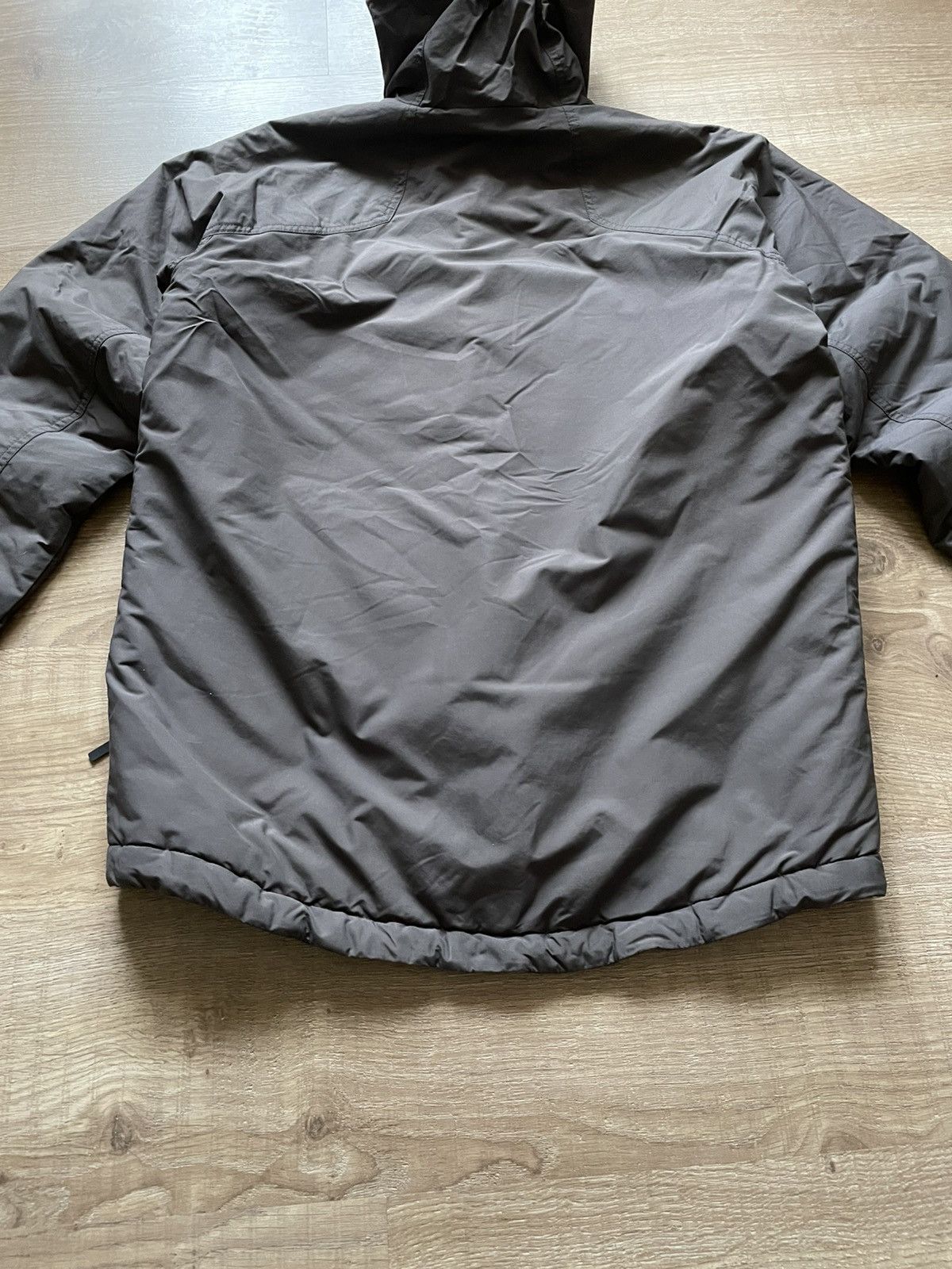 Nike Vintage Nike Swoosh Logo Hooded Puffer Jacket 00s Y2K Size US S / EU 44-46 / 1 - 17 Thumbnail