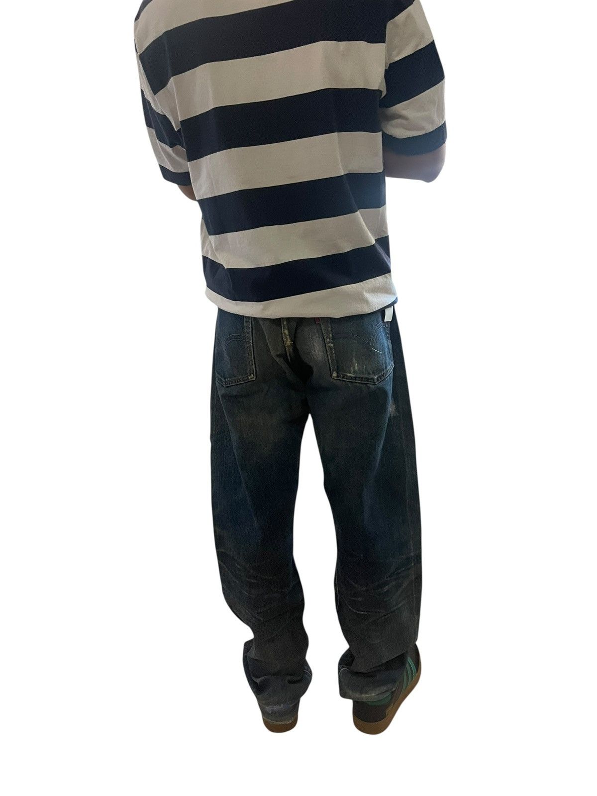 Levi's Vintage Levi’s 1998 201XX E 1937 Selvedge Distressed Denim Size US 30 / EU 46 - 25 Thumbnail