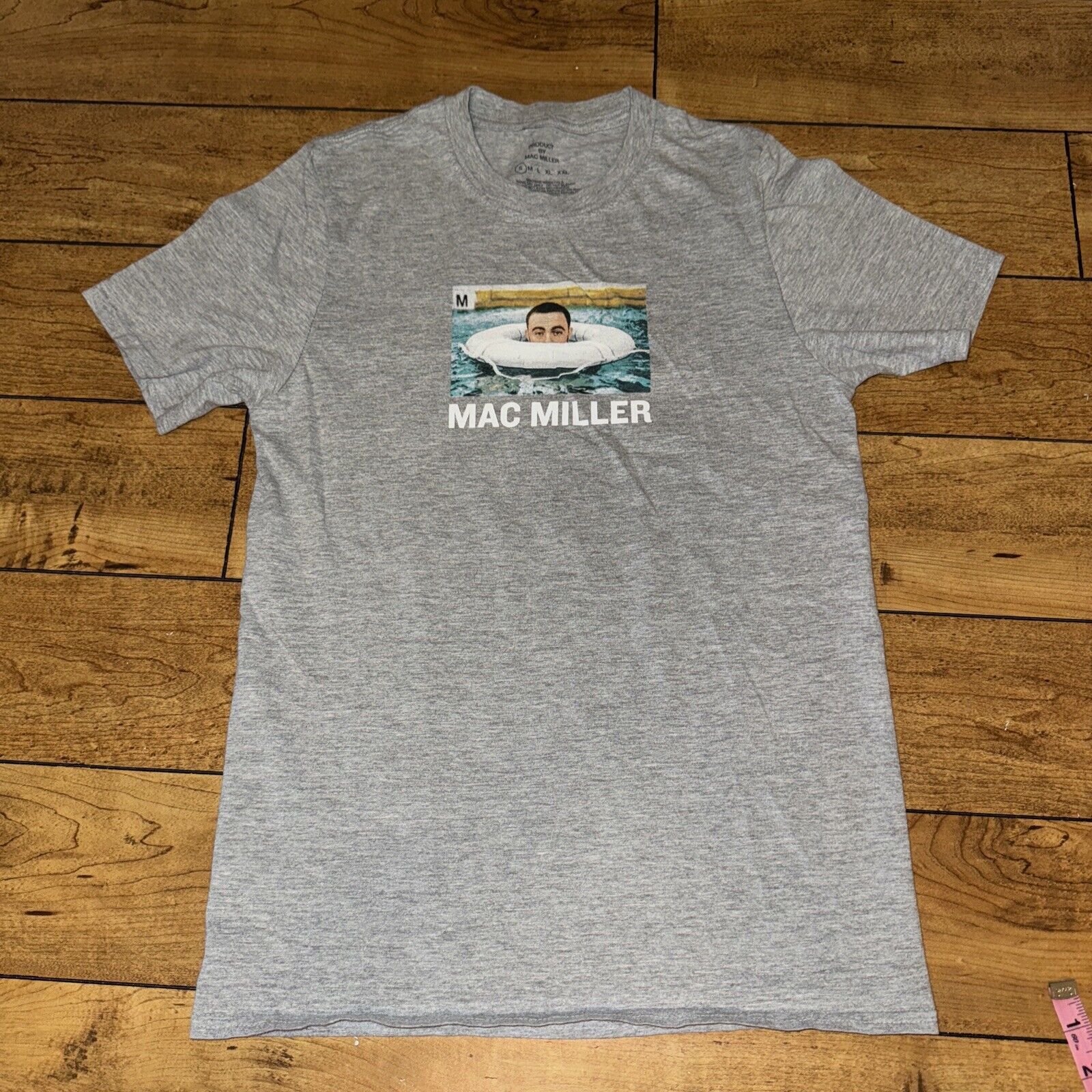 Band Tees × Rap Tees × Vintage Mac Miller T-Shirt Grey Small 17x25 Size US S / EU 44-46 / 1 - 1 Thumbnail