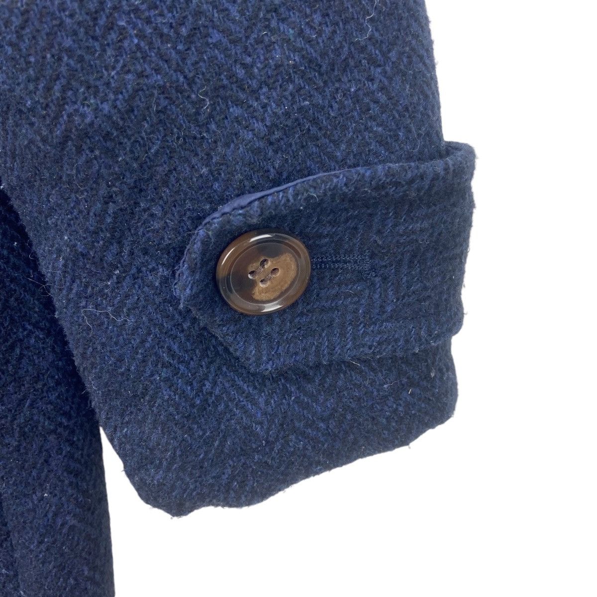 Harris Tweed Hariss Tweed Sevendays=Sunday Wool Heavy Herringbone Coat Size M / US 6-8 / IT 42-44 - 7 Thumbnail