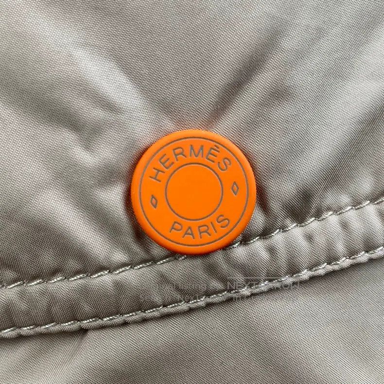 Hermes Hermes Khaki Diamond Pattern Down Jacket Size XS / US 0-2 / IT 36-38 - 2 Thumbnail