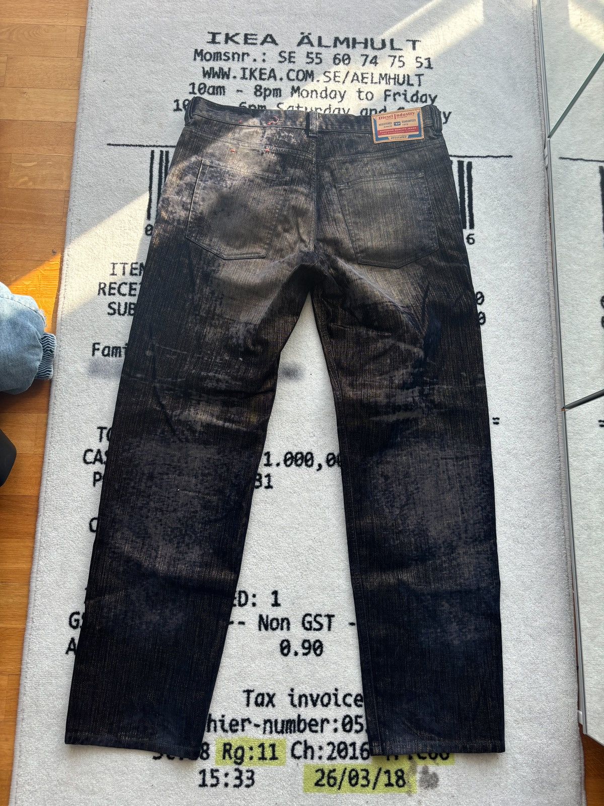 Diesel Diesel 2010 D-Macs Straight jeans 09i49 Size US 34 / EU 50 - 4 Thumbnail