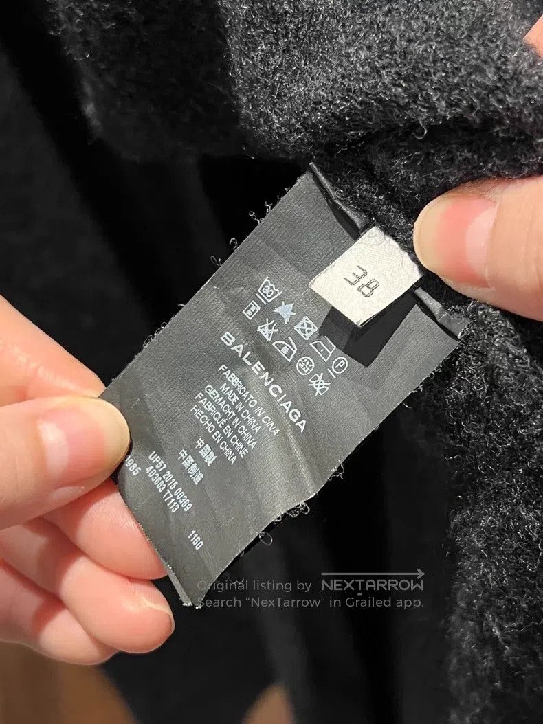 Balenciaga Balenciaga Wool Long Cardigan Size XS / US 0-2 / IT 36-38 - 4 Thumbnail