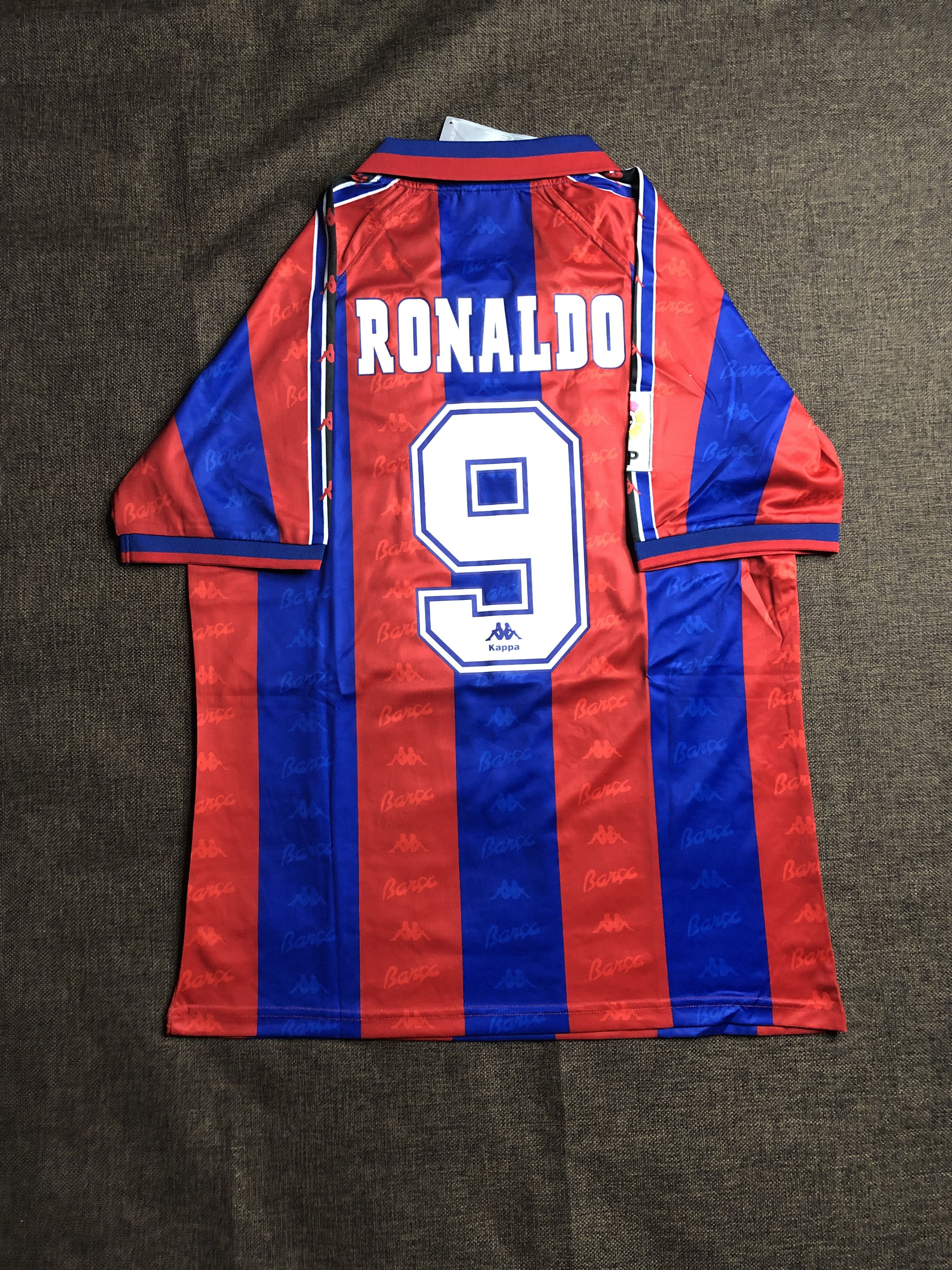 Vintage 1996-97 RONALDO SOCCER JERSEY Size US L / EU 52-54 / 3 - 2 Thumbnail