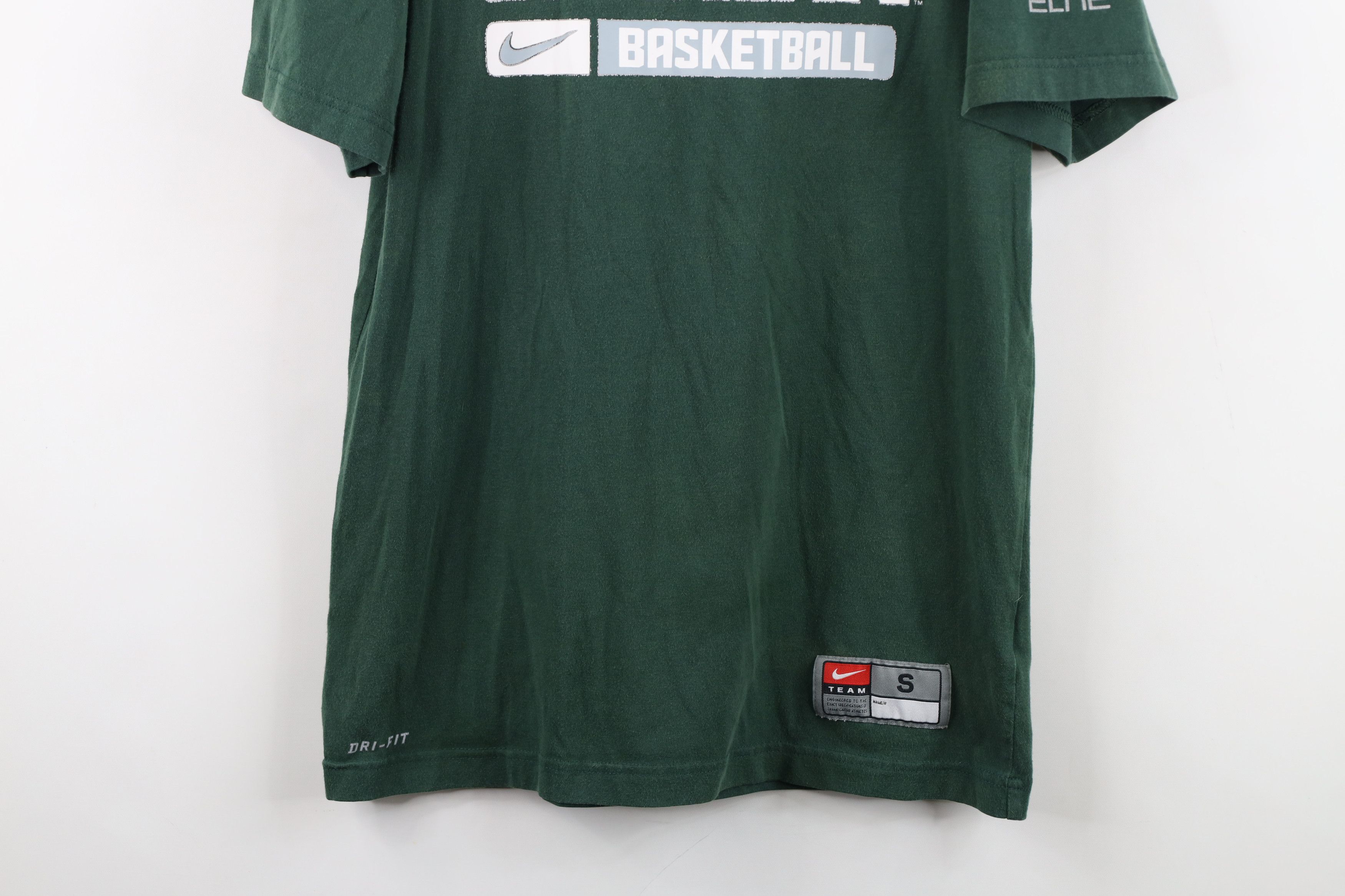 Nike Nike Elite State University Basketball T-Shirt Green Size US S / EU 44-46 / 1 - 3 Thumbnail