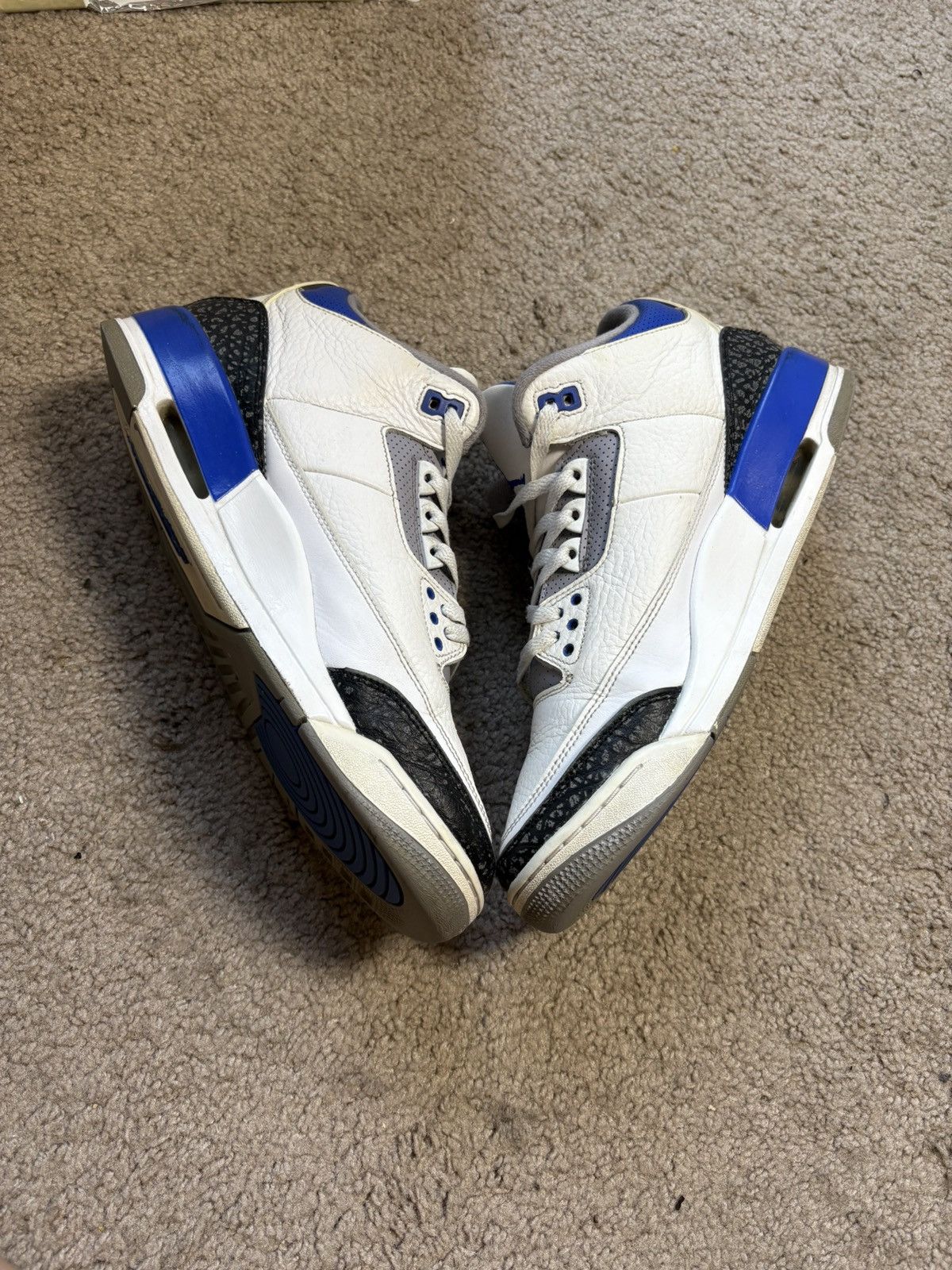 Jordan Brand Jordan 3 racer blue size 11.5 Size US 11.5 / EU 44-45 - 4 Thumbnail