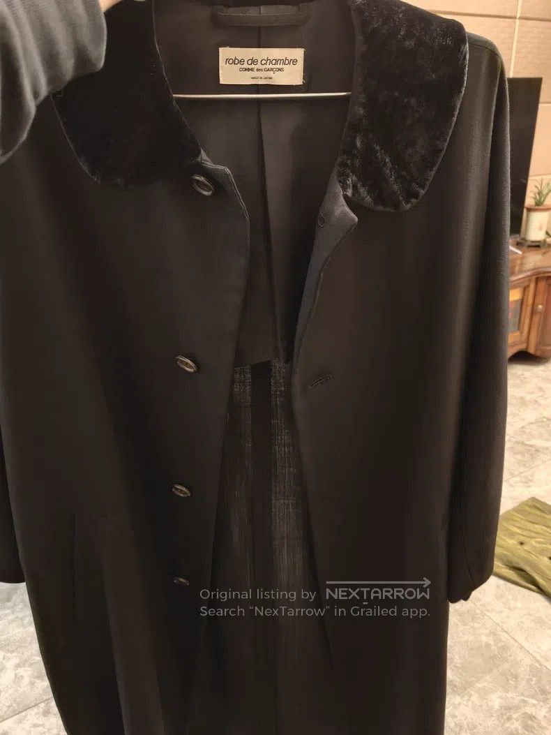 Comme des Garcons Comme des Garcons size F Velvet Peter Pan Collar Dress Size S / US 4 / IT 40 - 3 Thumbnail