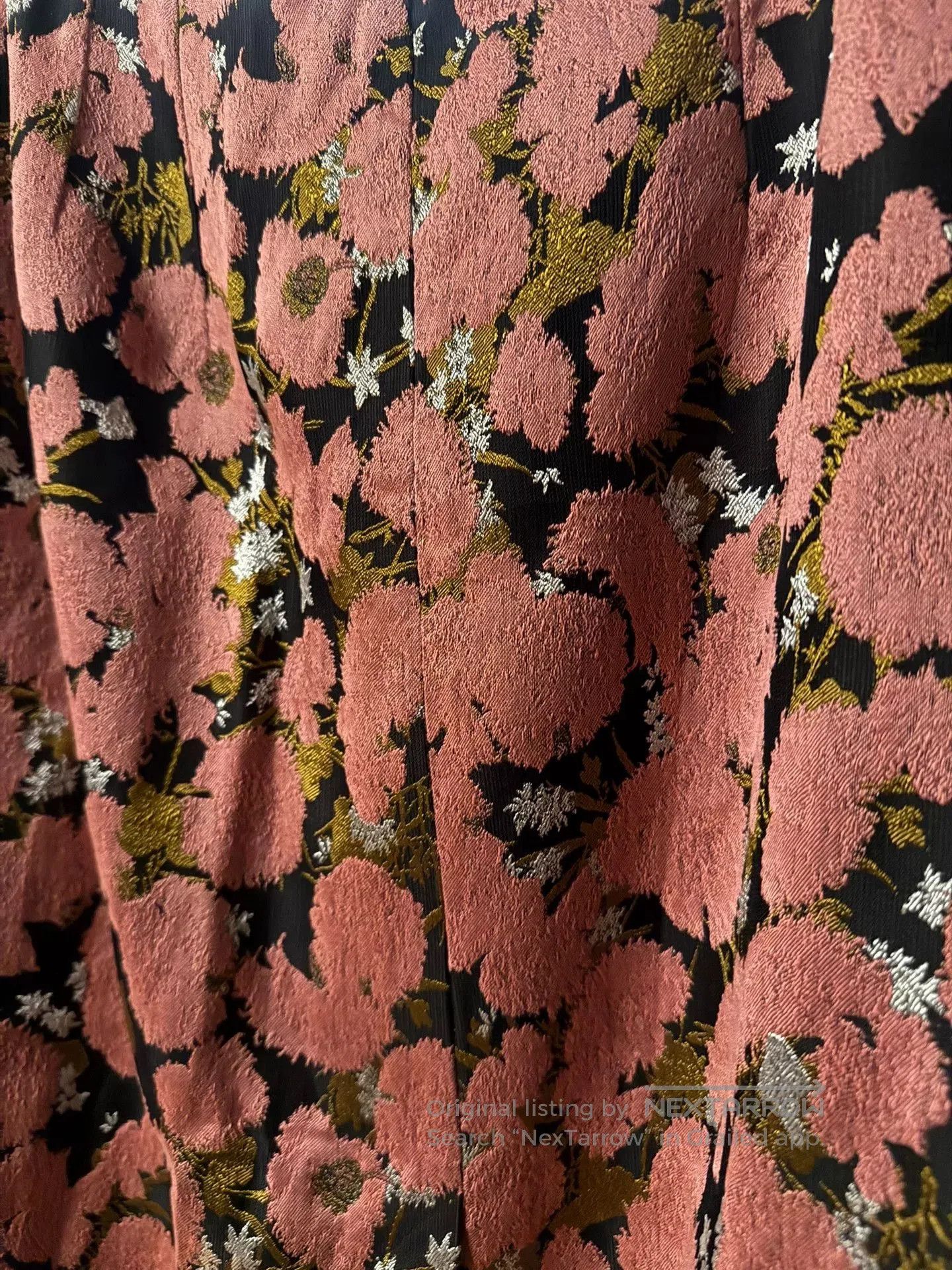 Dries Van Noten Dries van Noten Embroidered Floral Long Dress. Size XS / US 0-2 / IT 36-38 - 5 Thumbnail