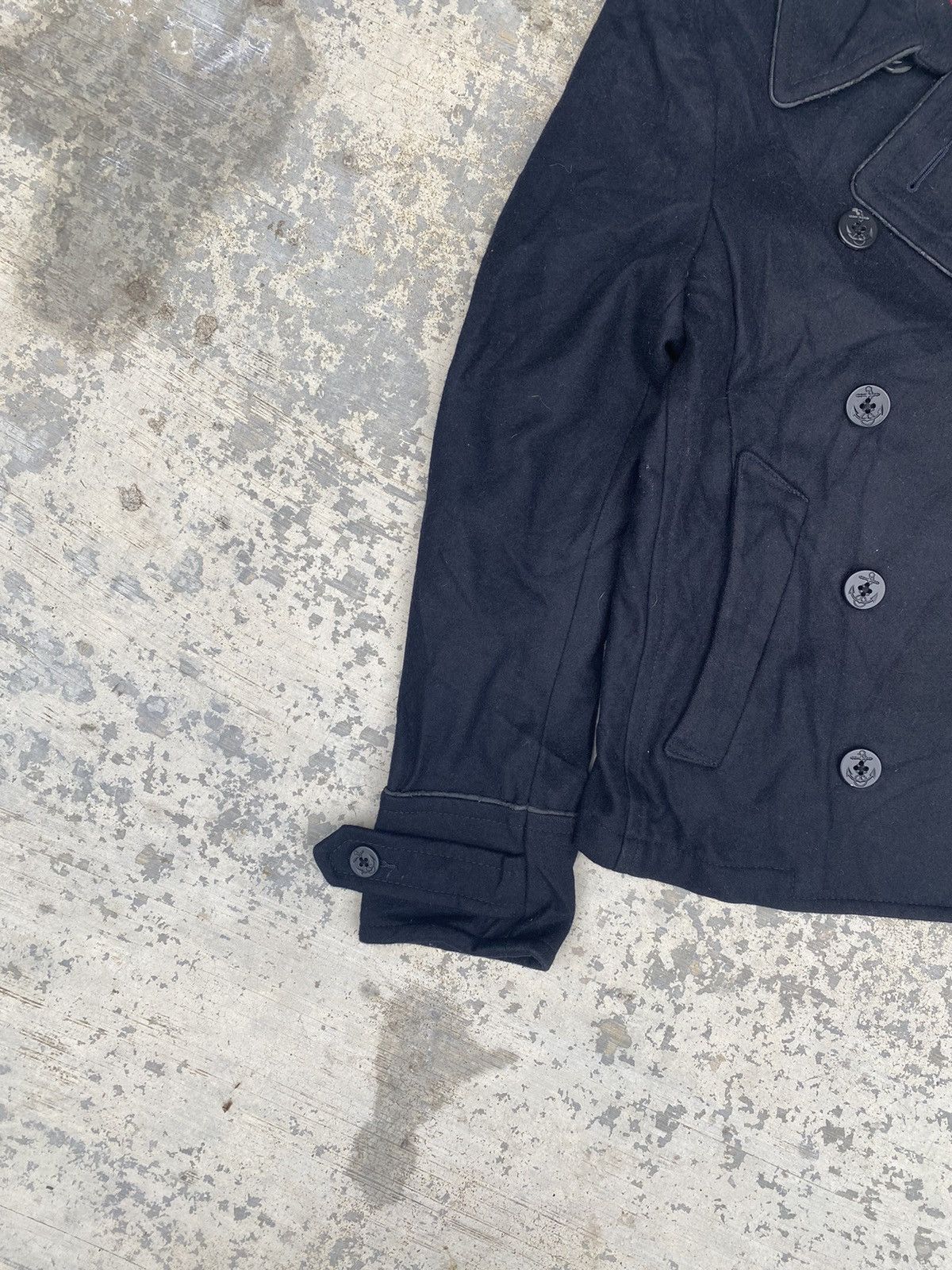 Crafman-ship by comme ca commune pea coat wool jacket