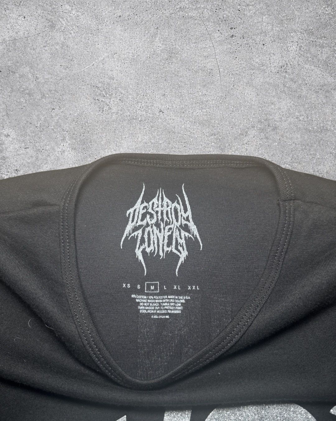 Other Destroy Lonely Crop Top Merch Size M / US 6-8 / IT 42-44 - 2 Thumbnail