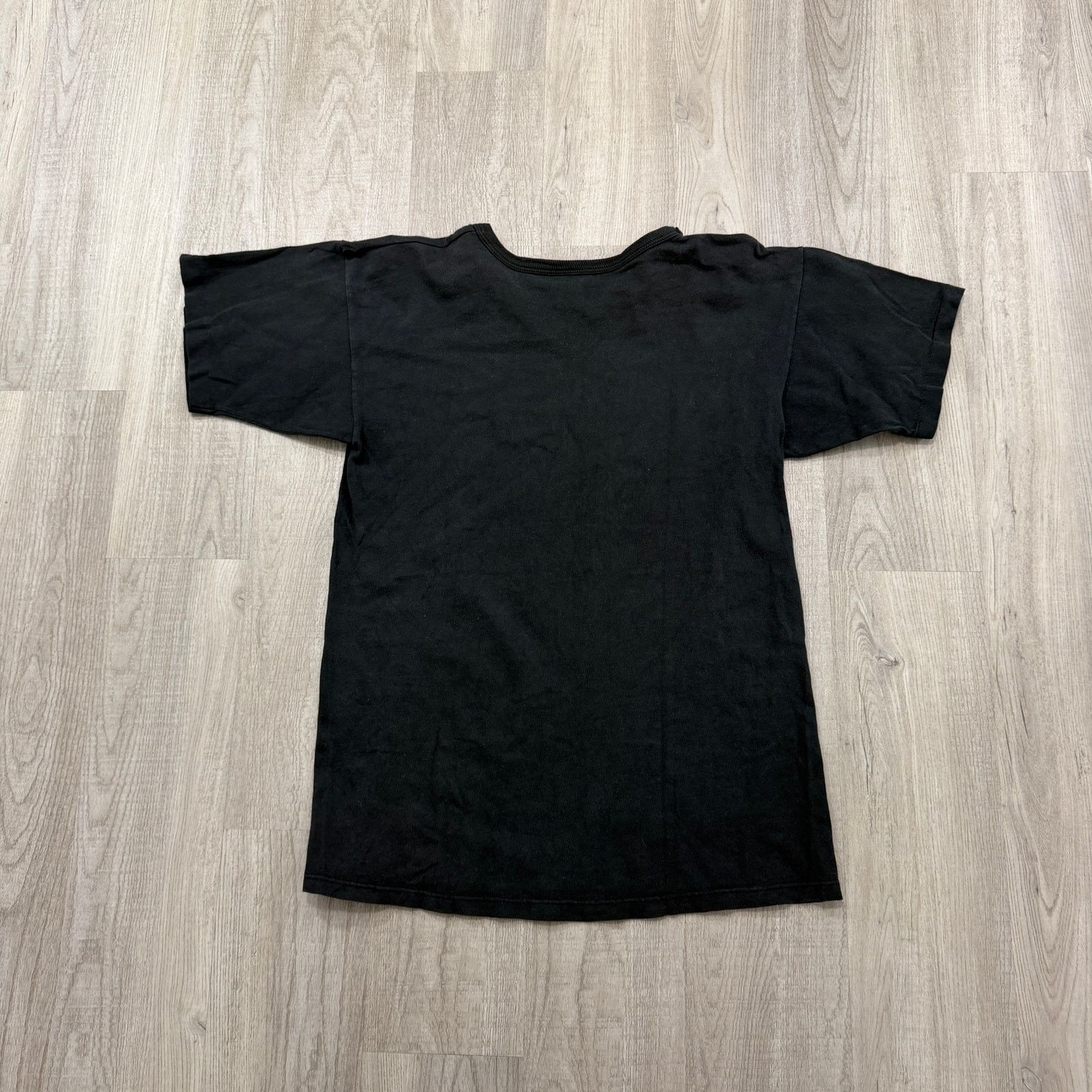 Champion Vintage Champion Script Spellout Shirt Large Black Faded Size US L / EU 52-54 / 3 - 7 Thumbnail