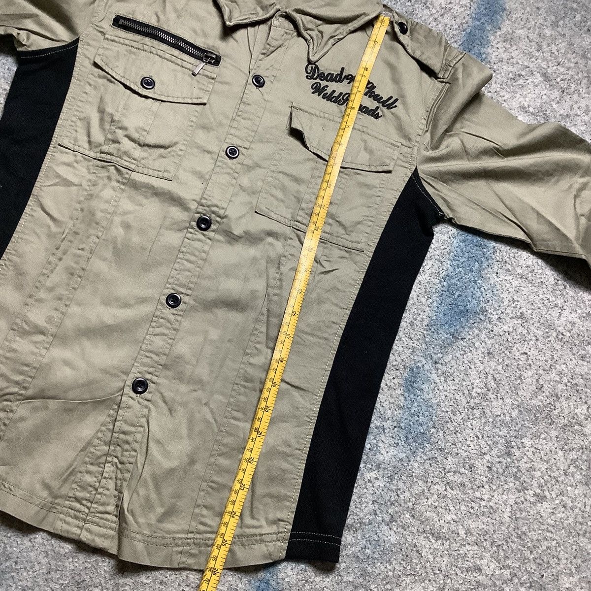 If Six Was Nine × Le Grande Bleu (L.G.B.) Y2K Biker Shirt Japanese Brand Andre Malrour Homme Size US M / EU 48-50 / 2 - 13 Thumbnail