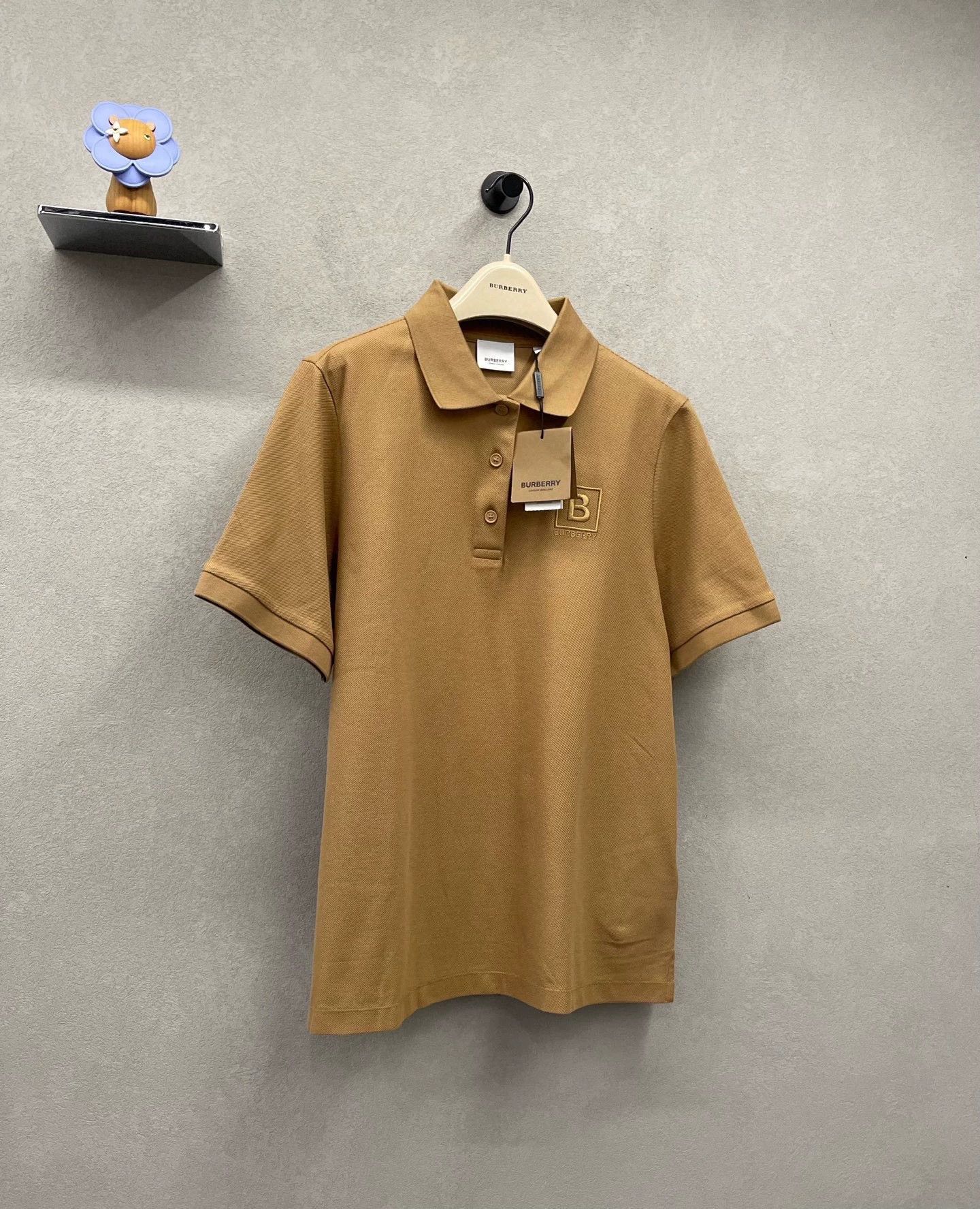 Burberry Burberry Brown Short Sleeve Polo Shirt XL Size US XL / EU 56 / 4 - 3 Thumbnail
