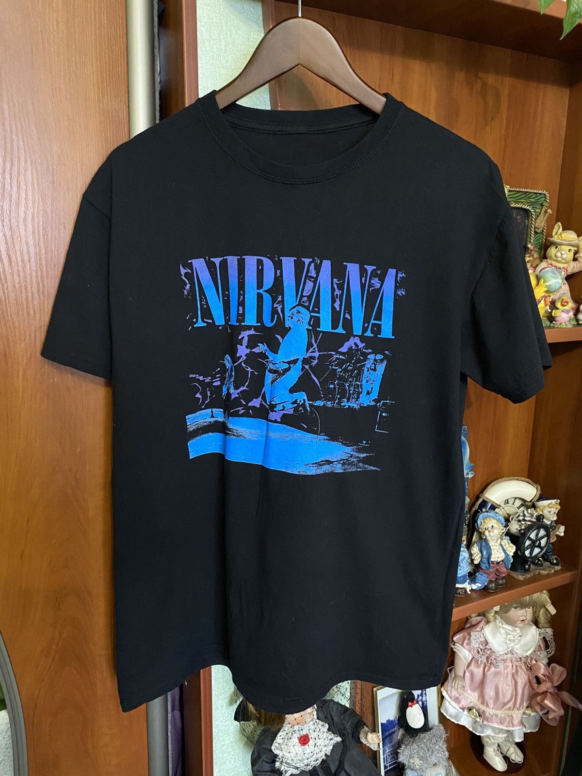 Band Tees × Nirvana Nirvana Y2K Band Oversize Tee S size Size US S / EU 44-46 / 1 - 2 Thumbnail