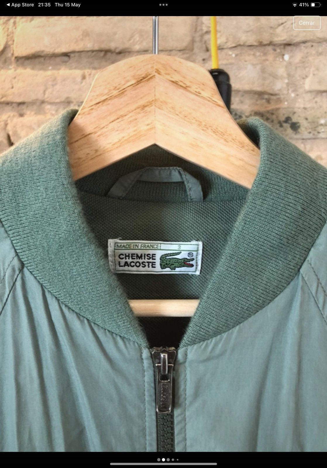 Lacoste Lacoste military bomber jacket Size US M / EU 48-50 / 2 - 3 Thumbnail
