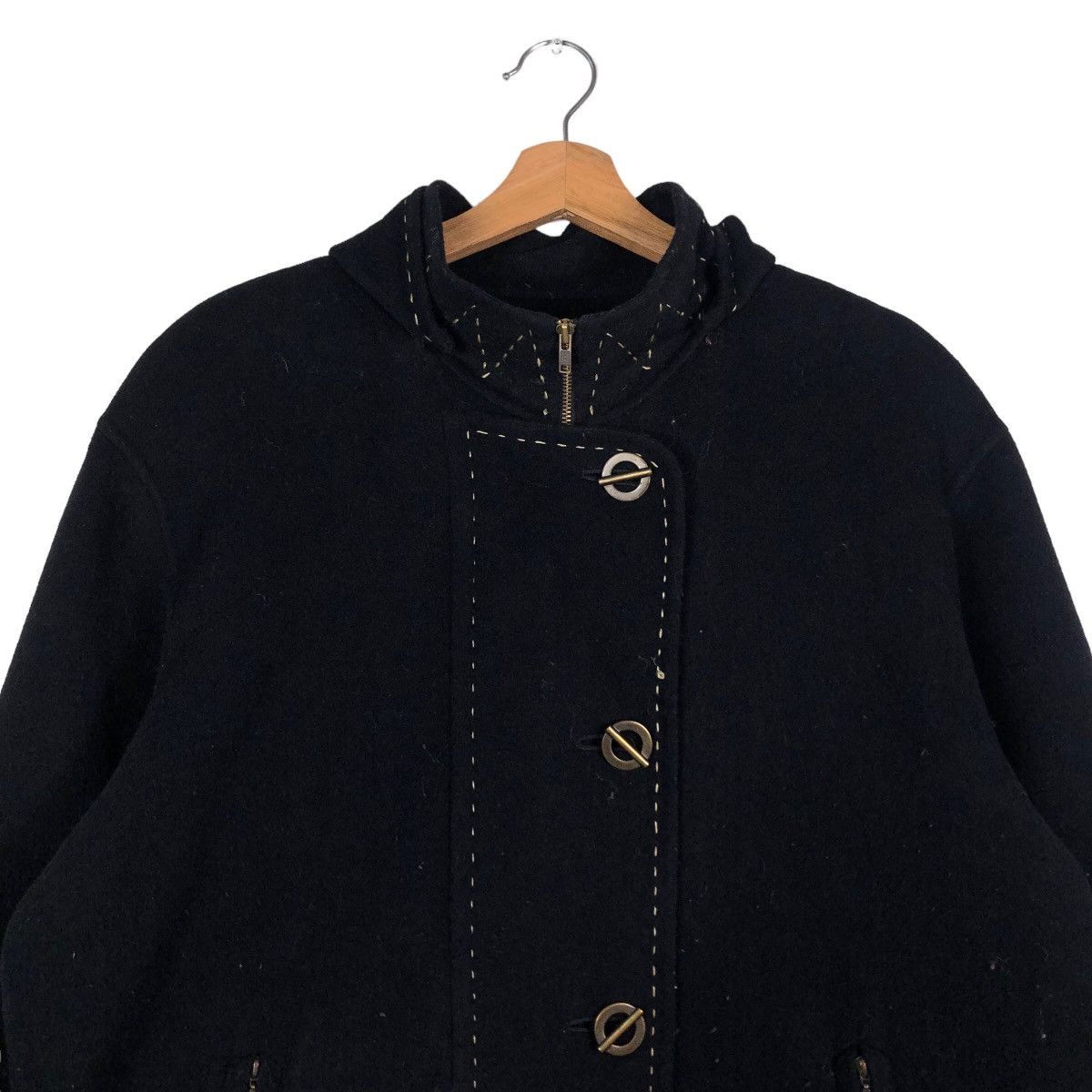 Japanese Brand 🔥Vintage Bondage Ultimate Black Issey Miyake Japan Size US L / EU 52-54 / 3 - 3 Thumbnail